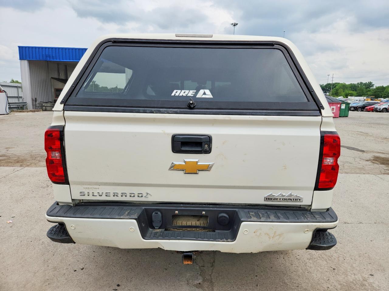 2015 Chevrolet Silverado K1500 High Country White vin: 3GCUKTEC4FG231911
