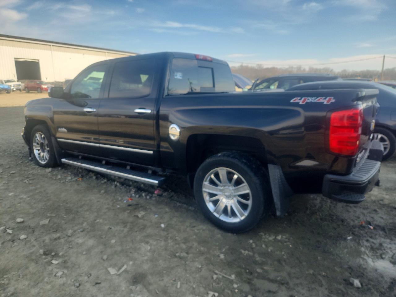 2014 Chevrolet Silverado K1500 High Country Black vin: 3GCUKTEC5EG307859