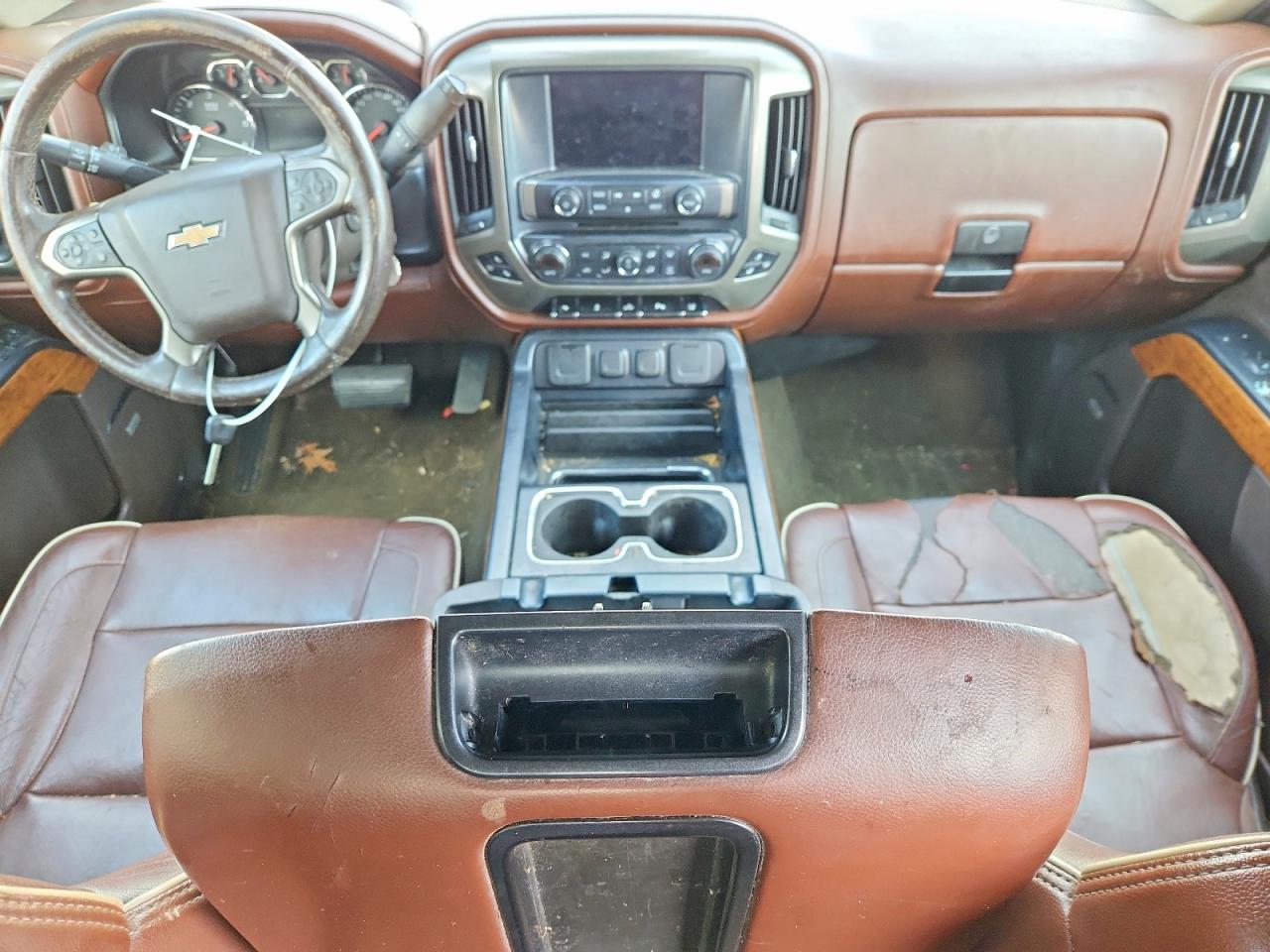 2014 Chevrolet Silverado K1500 High Country Black vin: 3GCUKTEC5EG307859