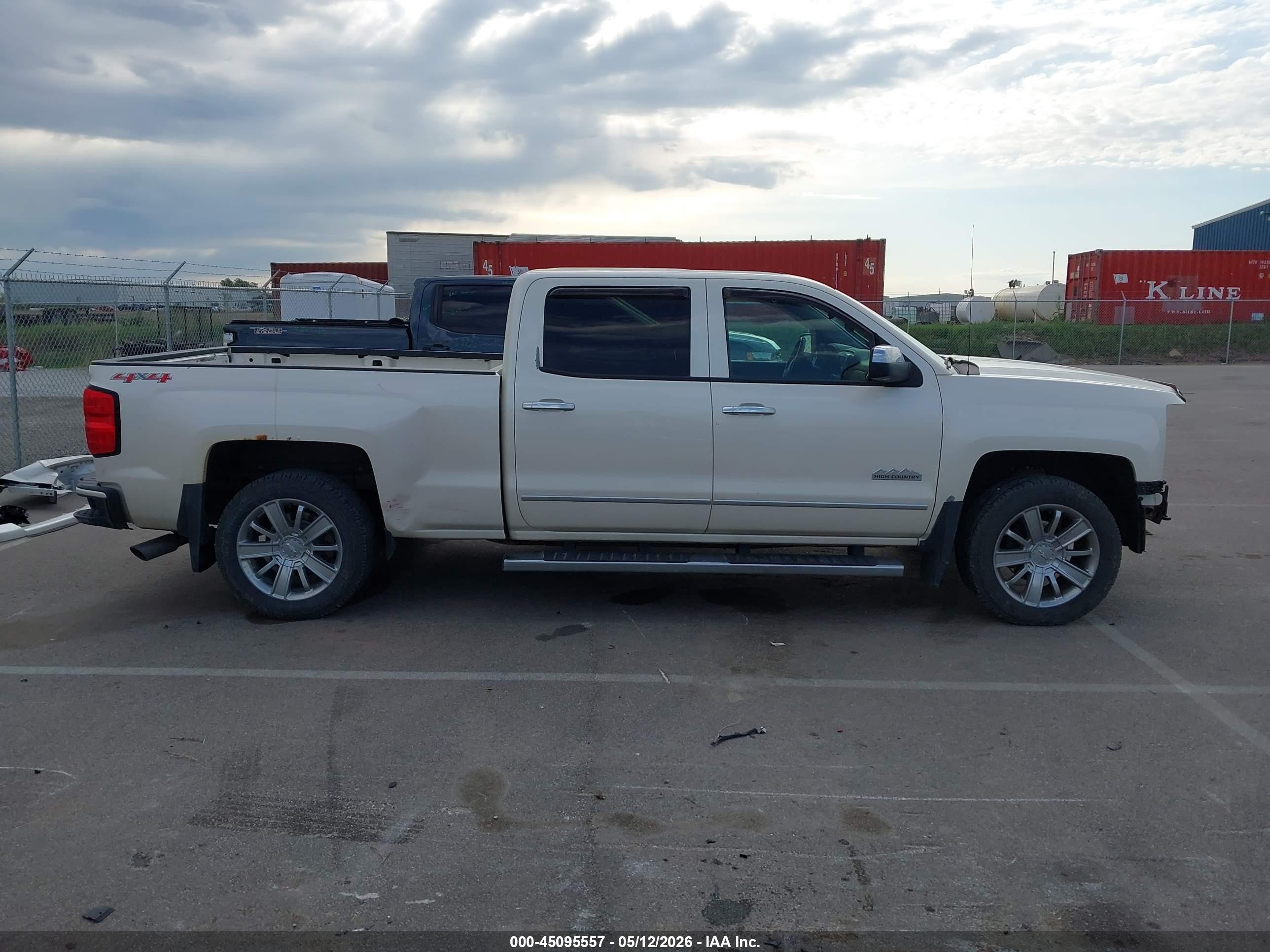 2014 Chevrolet Silverado 1500 High Country Белый vin: 3GCUKTEC5EG406486