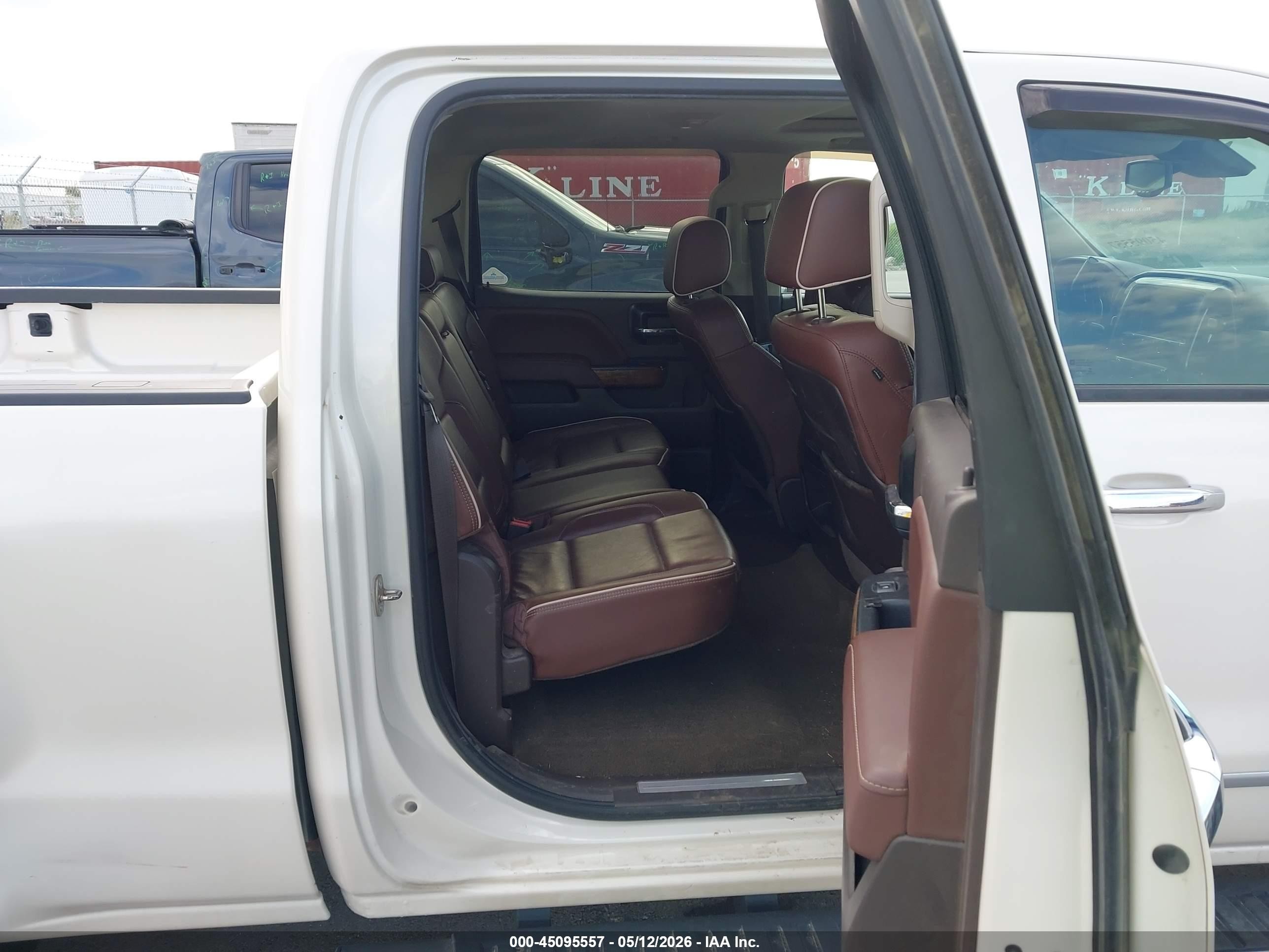 2014 Chevrolet Silverado 1500 High Country Белый vin: 3GCUKTEC5EG406486