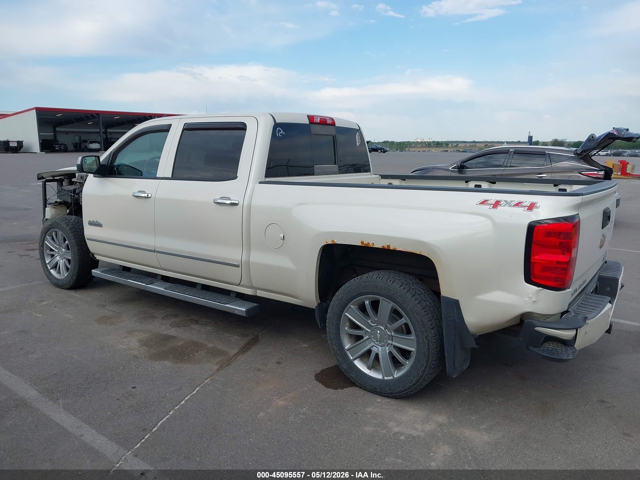 2014 Chevrolet Silverado 1500 High Country Белый vin: 3GCUKTEC5EG406486
