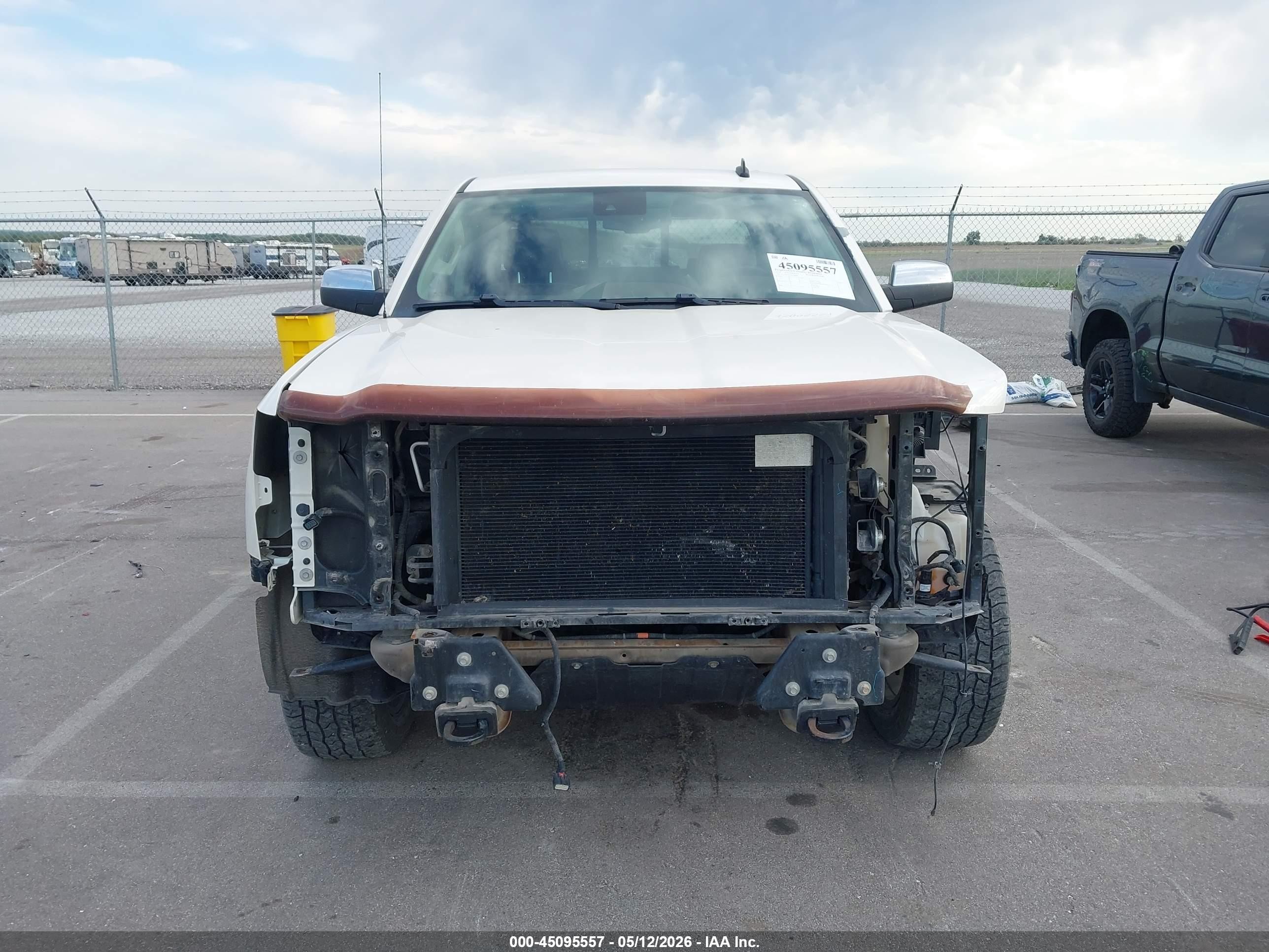2014 Chevrolet Silverado 1500 High Country Белый vin: 3GCUKTEC5EG406486