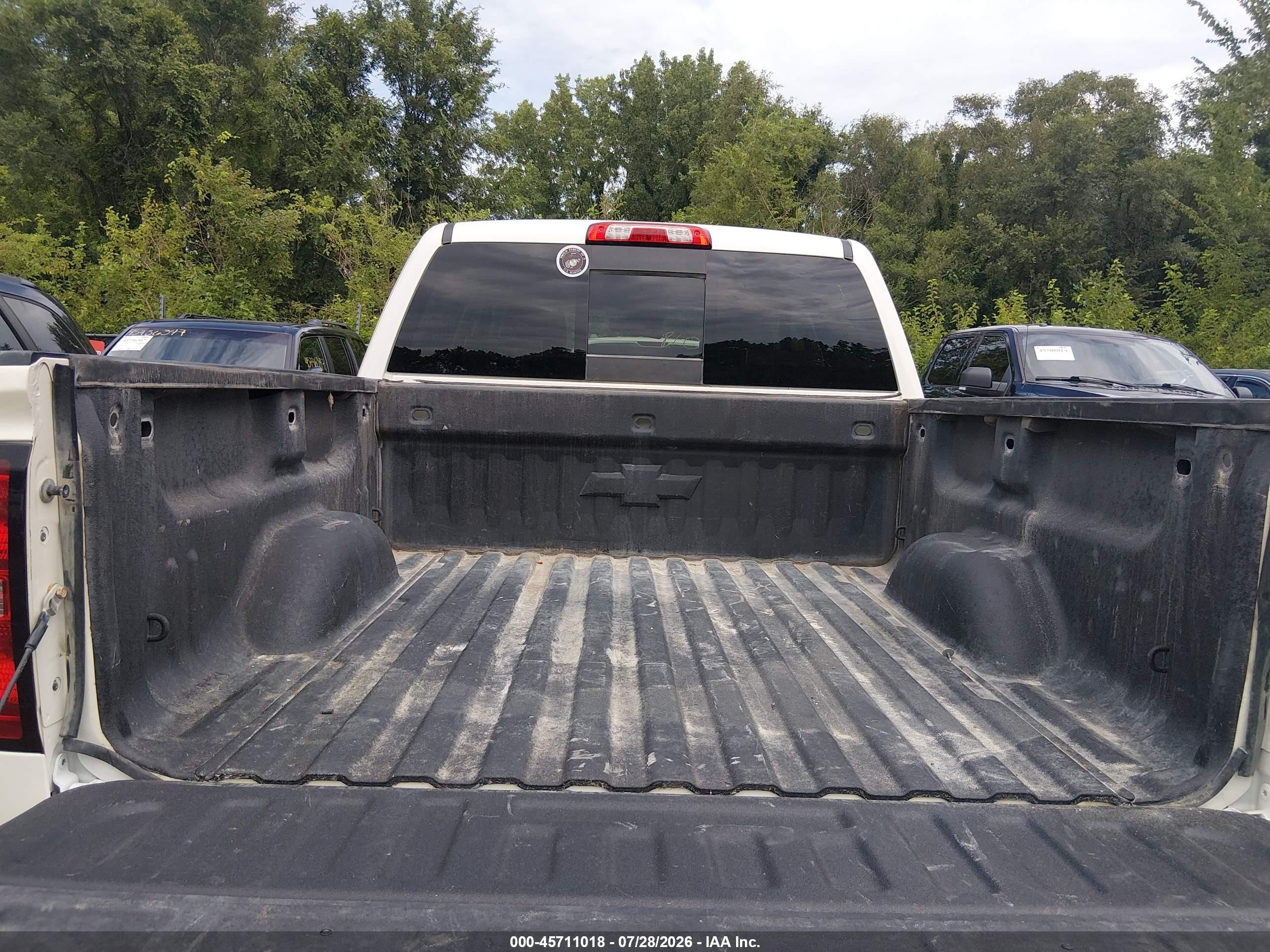 2015 Chevrolet Silverado 1500 High Country Белый vin: 3GCUKTEC5FG121031