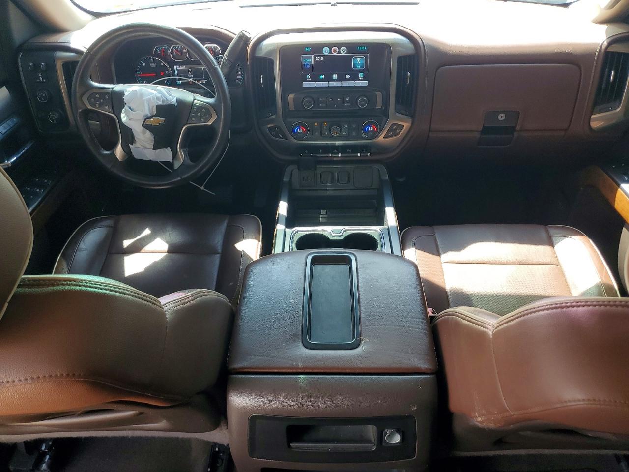 2015 Chevrolet Silverado K1500 High Country White vin: 3GCUKTEC5FG312464