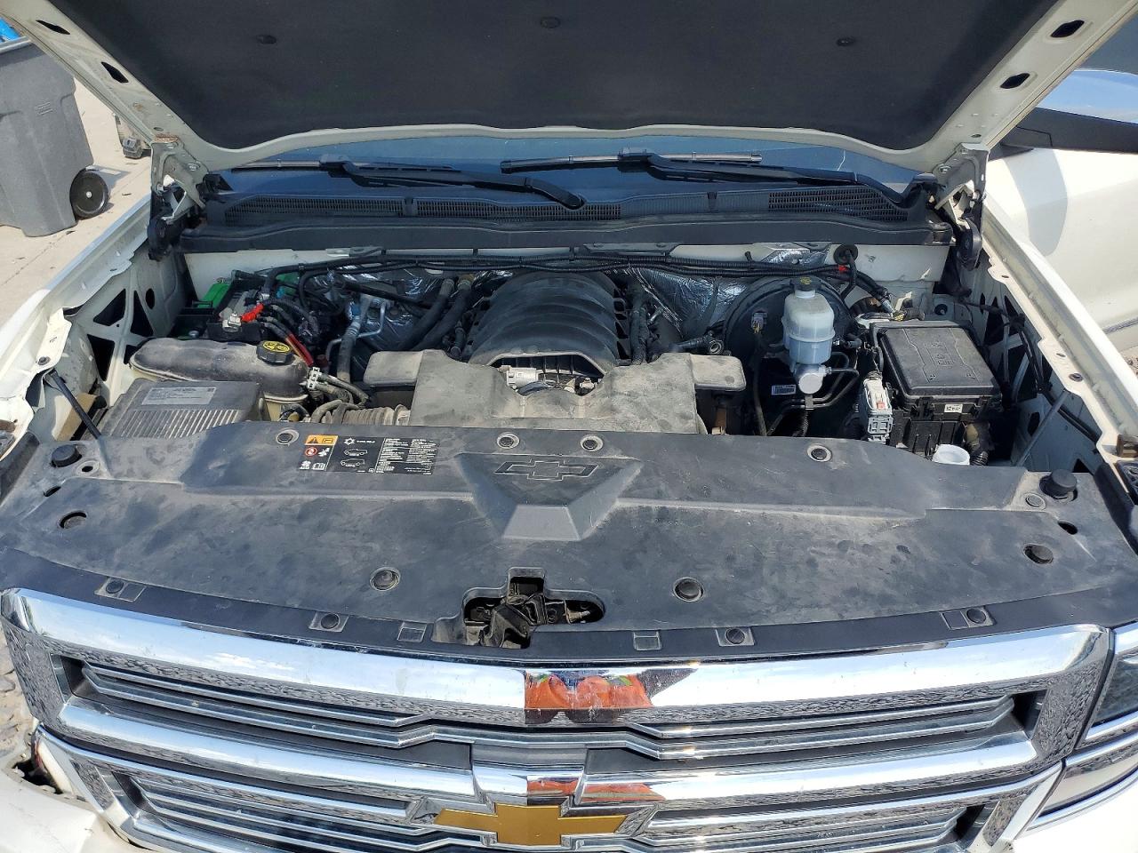 2015 Chevrolet Silverado K1500 High Country White vin: 3GCUKTEC5FG312464