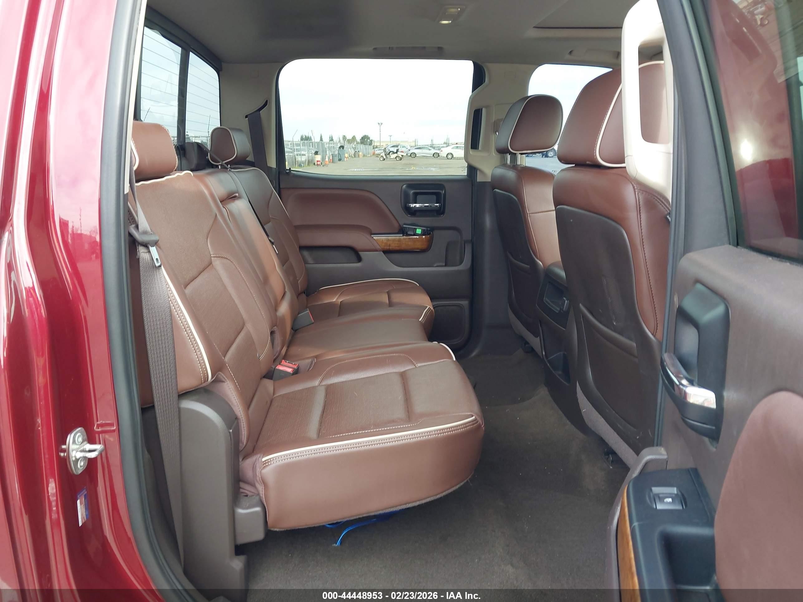2014 Chevrolet Silverado 1500 High Country Красный vin: 3GCUKTEC6EG333788
