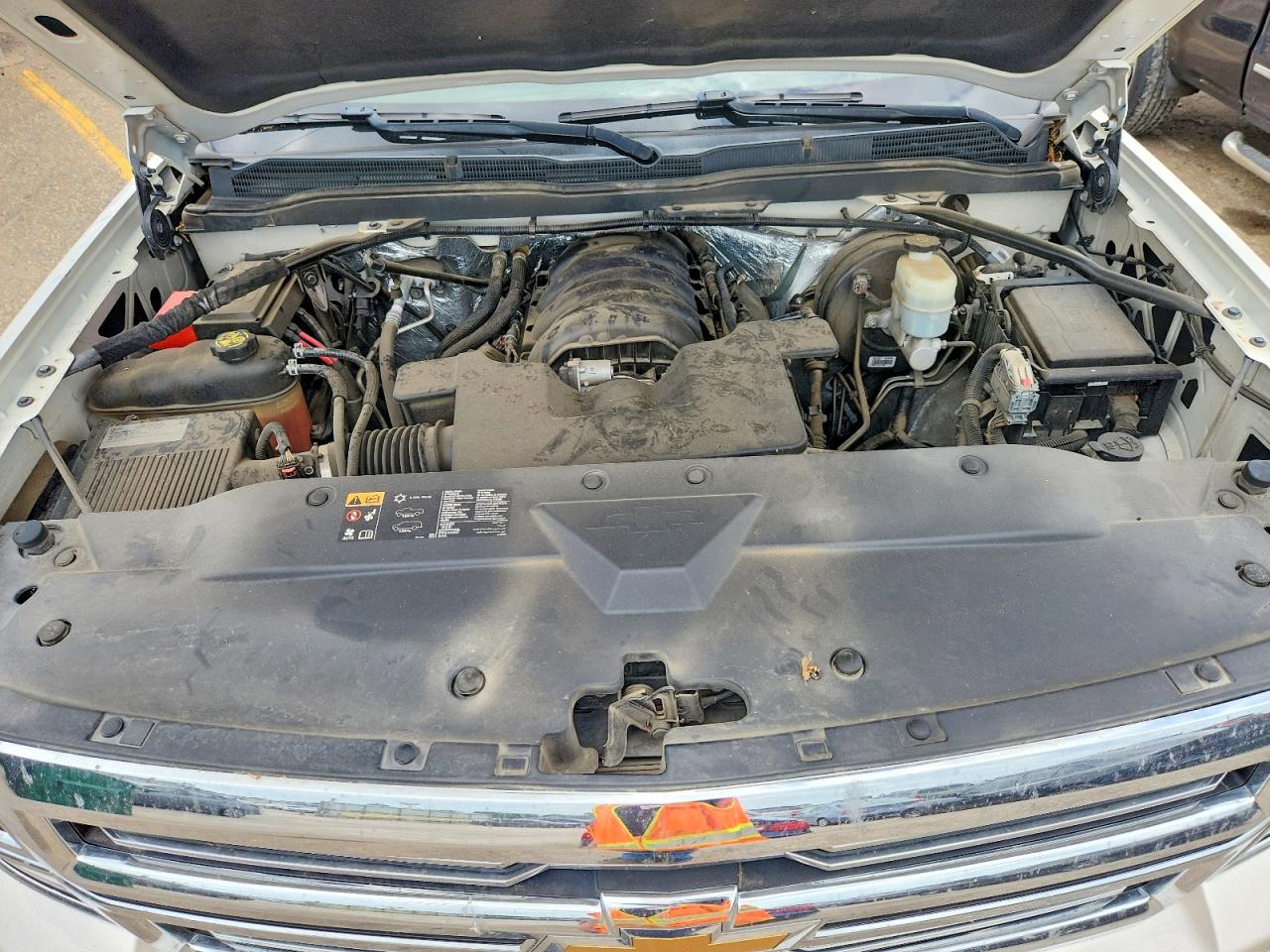 2015 Chevrolet Silverado K1500 High Country White vin: 3GCUKTEC6FG390722