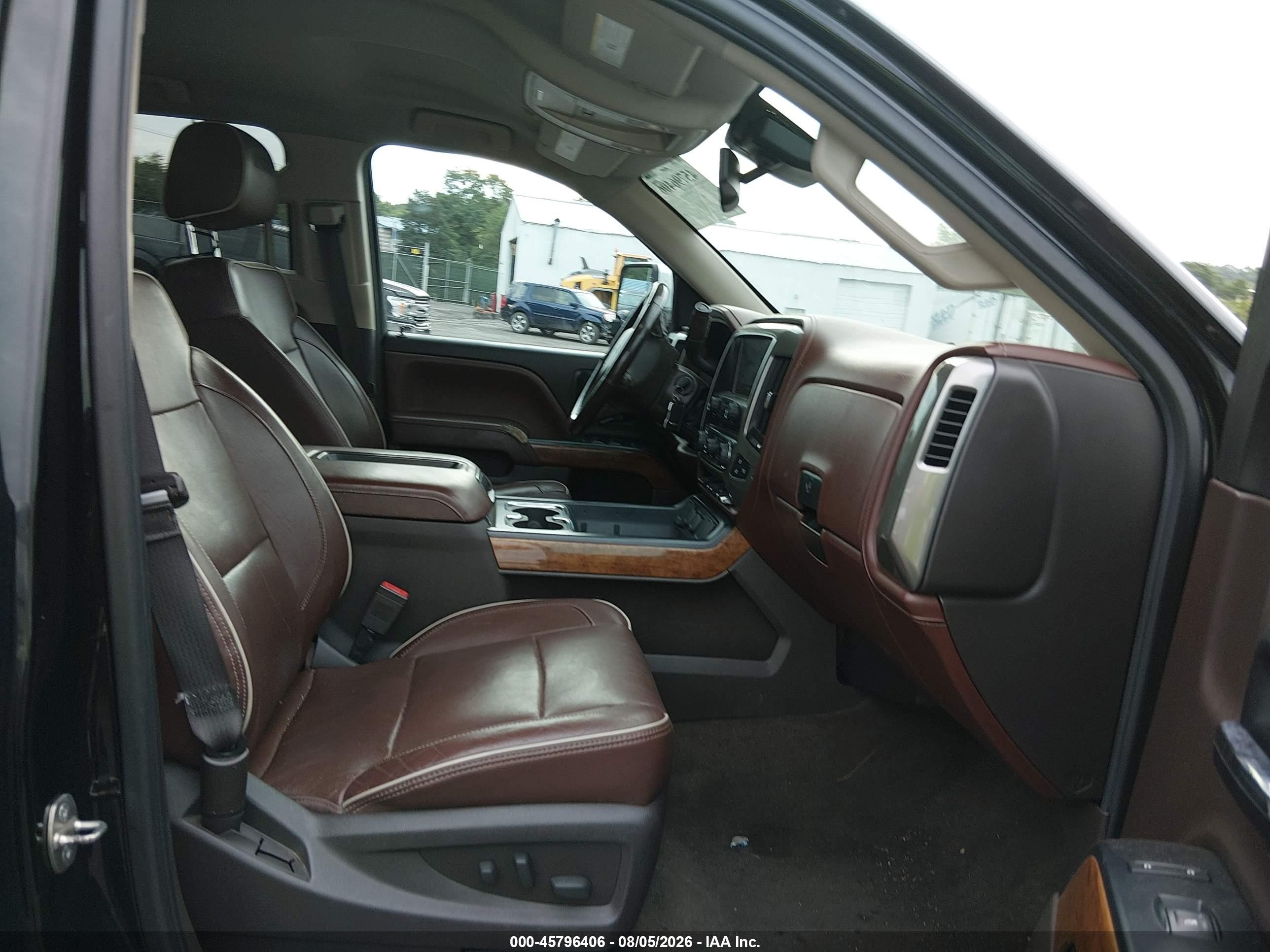 2014 Chevrolet Silverado 1500 High Country Black vin: 3GCUKTEC7EG397919