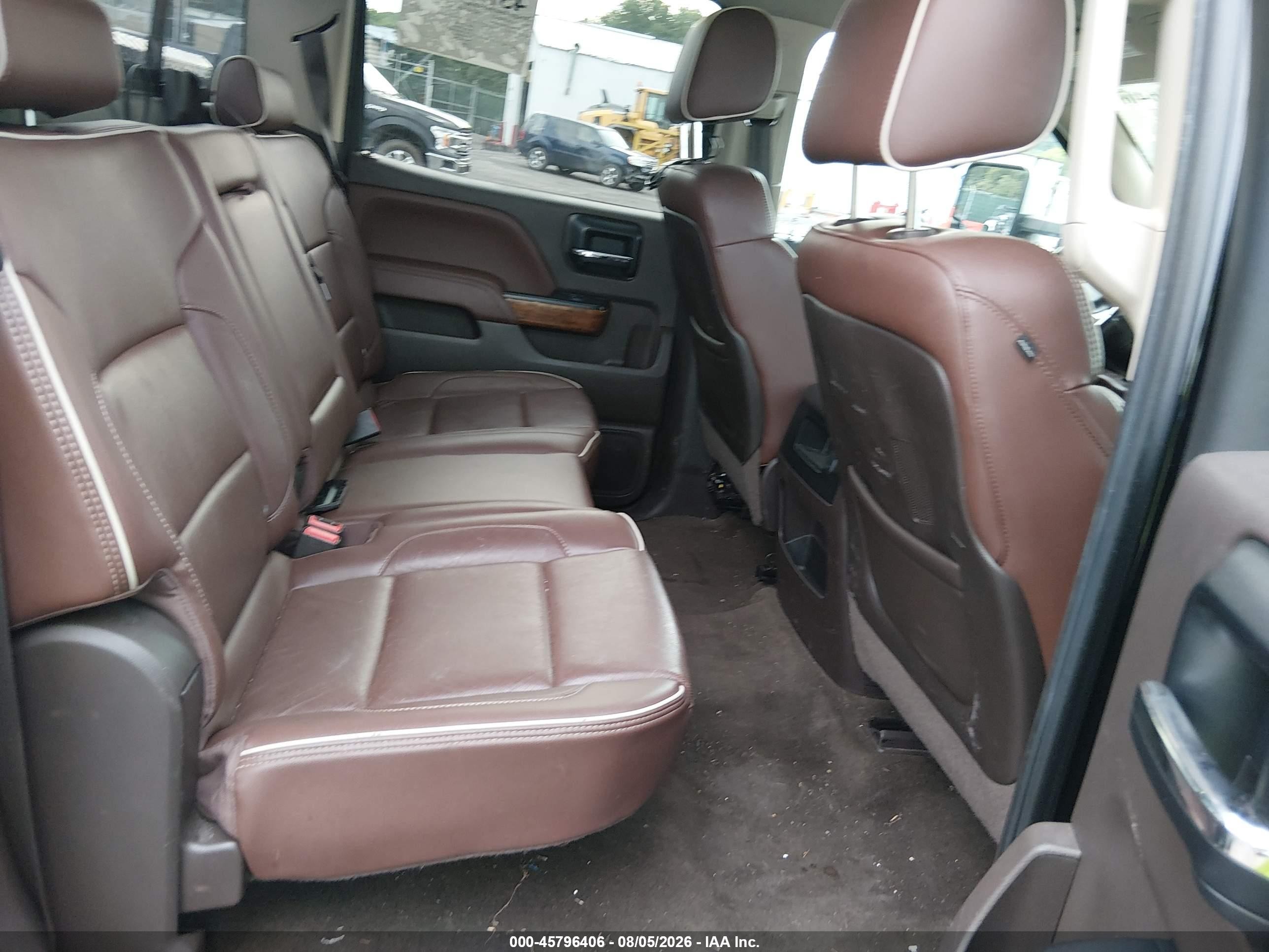 2014 Chevrolet Silverado 1500 High Country Black vin: 3GCUKTEC7EG397919