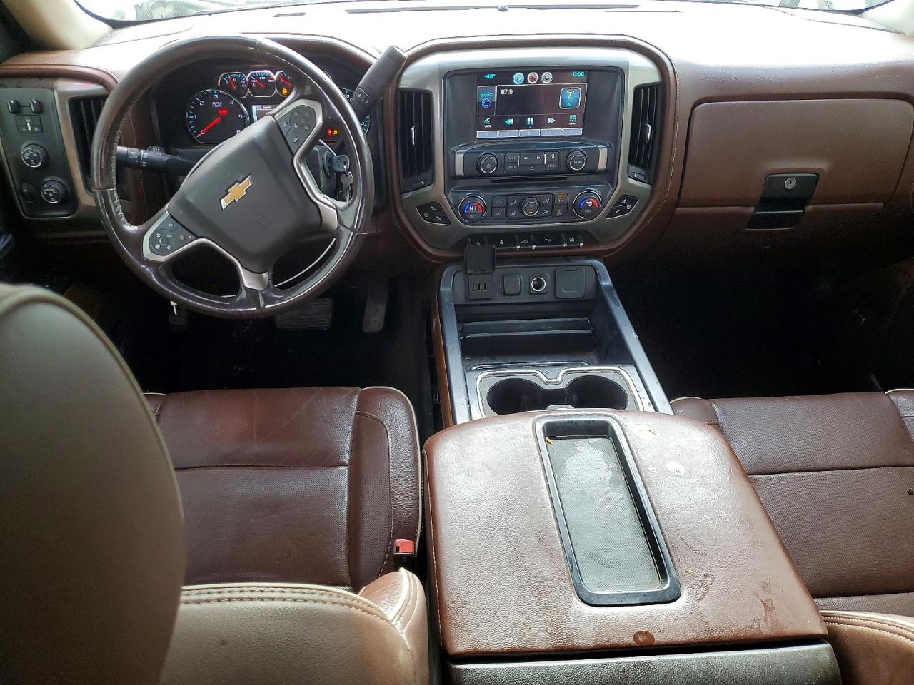 2015 Chevrolet Silverado K1500 High Country White vin: 3GCUKTEC7FG307041