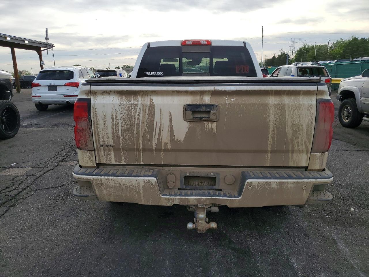 2015 Chevrolet Silverado K1500 High Country White vin: 3GCUKTEC7FG307041