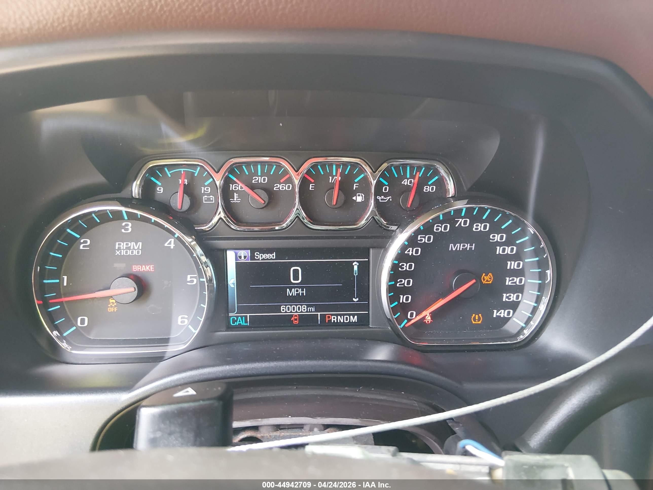 2015 Chevrolet Silverado 1500 High Country Blue vin: 3GCUKTEC8FG248940