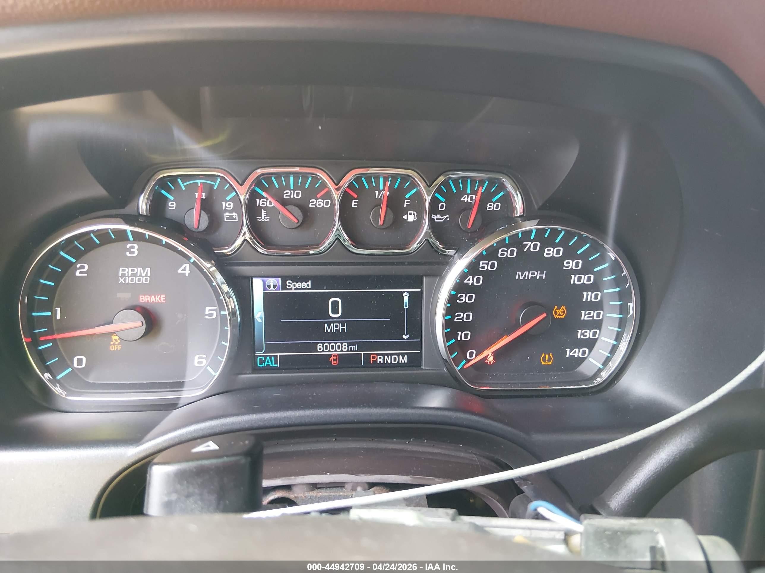 2015 Chevrolet Silverado 1500 High Country Blue vin: 3GCUKTEC8FG248940
