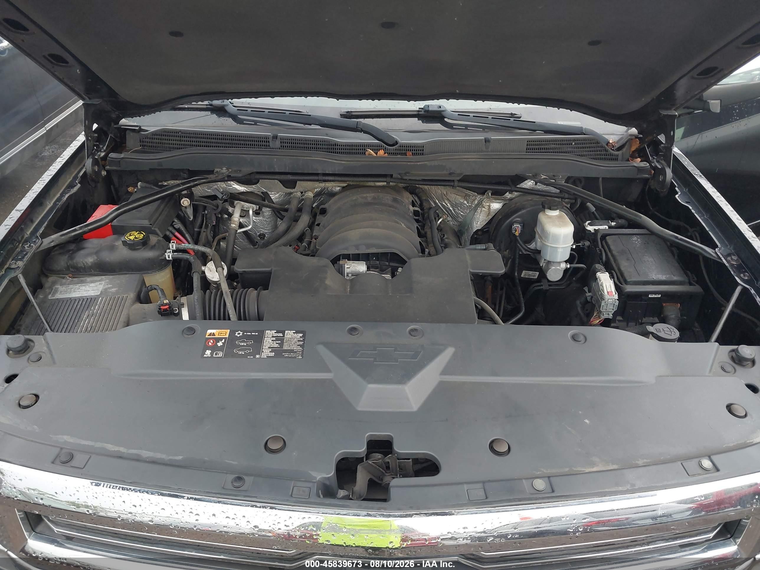 2014 Chevrolet Silverado 1500 High Country Черный vin: 3GCUKTEC9EG501357