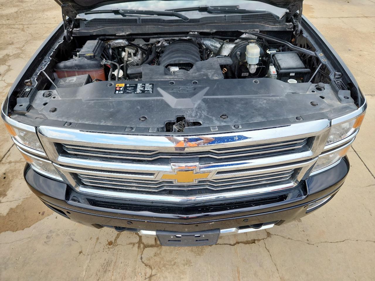 2014 Chevrolet Silverado K1500 High Country Black vin: 3GCUKTEJ0EG309260