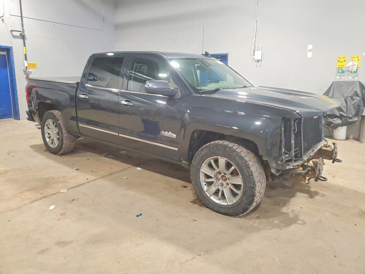 2018 Chevrolet Silverado K1500 High Country Black vin: 3GCUKTEJ0JG478284