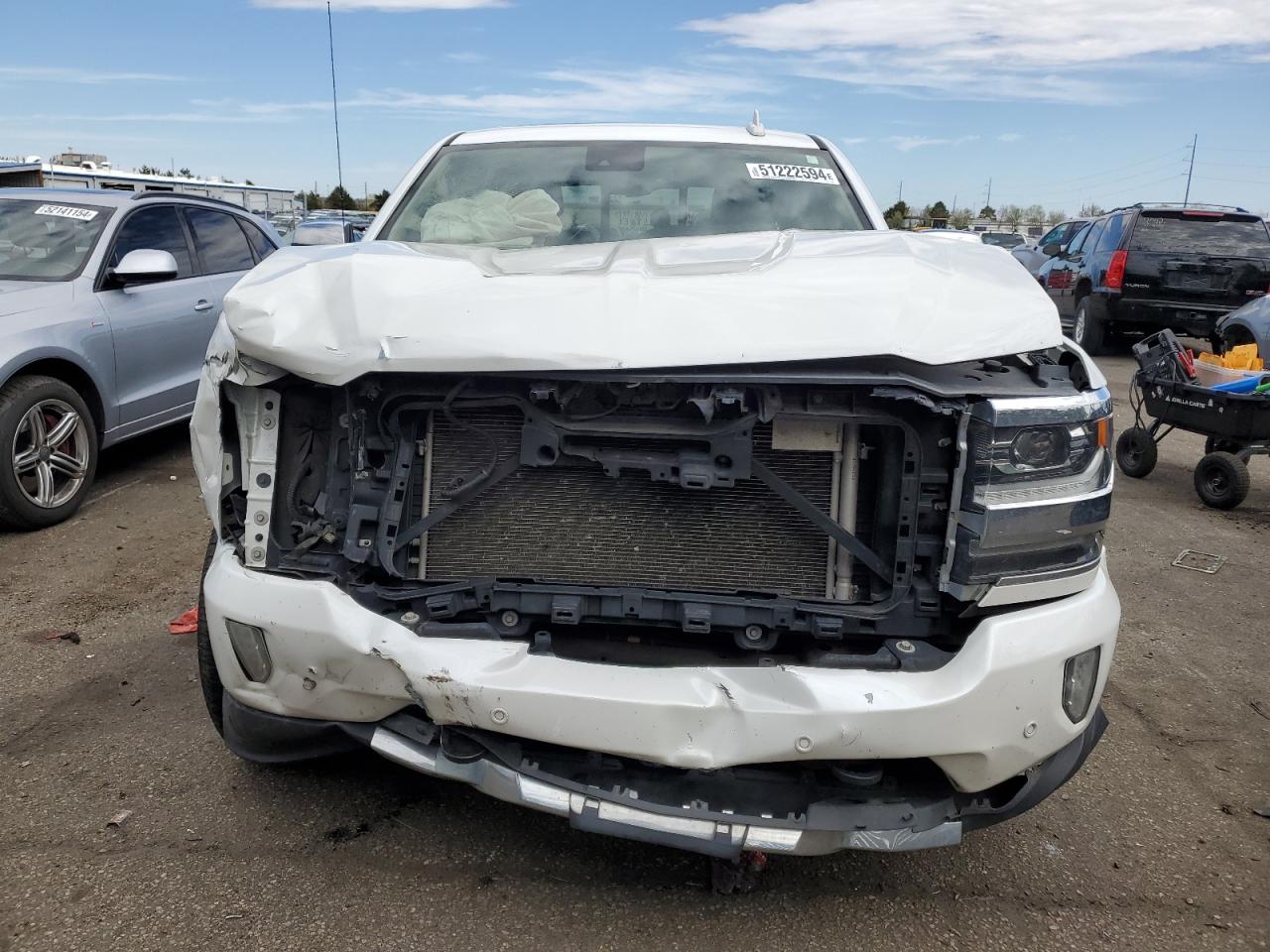 2016 Chevrolet Silverado K1500 High Country White vin: 3GCUKTEJ2GG151748
