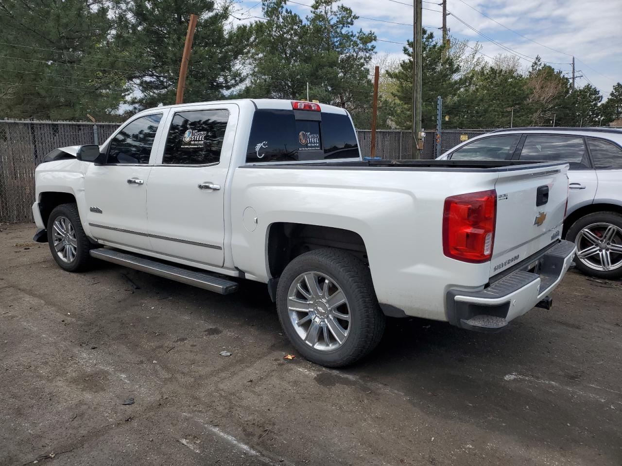 2016 Chevrolet Silverado K1500 High Country White vin: 3GCUKTEJ2GG151748