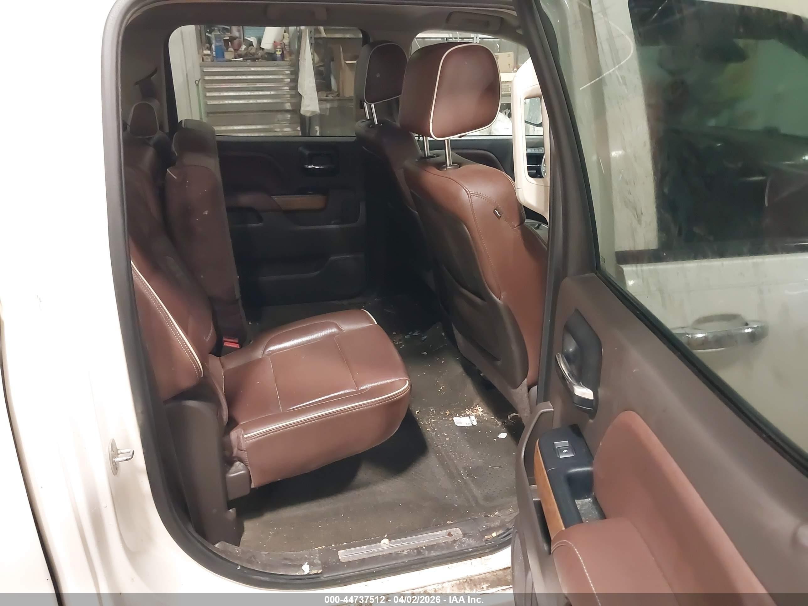 2014 Chevrolet Silverado 1500 High Country Белый vin: 3GCUKTEJ3EG514927