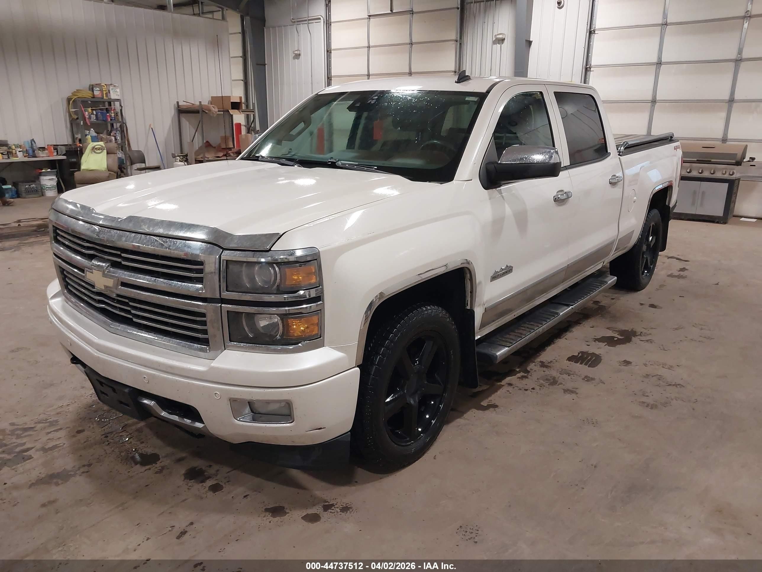 2014 Chevrolet Silverado 1500 High Country Белый vin: 3GCUKTEJ3EG514927