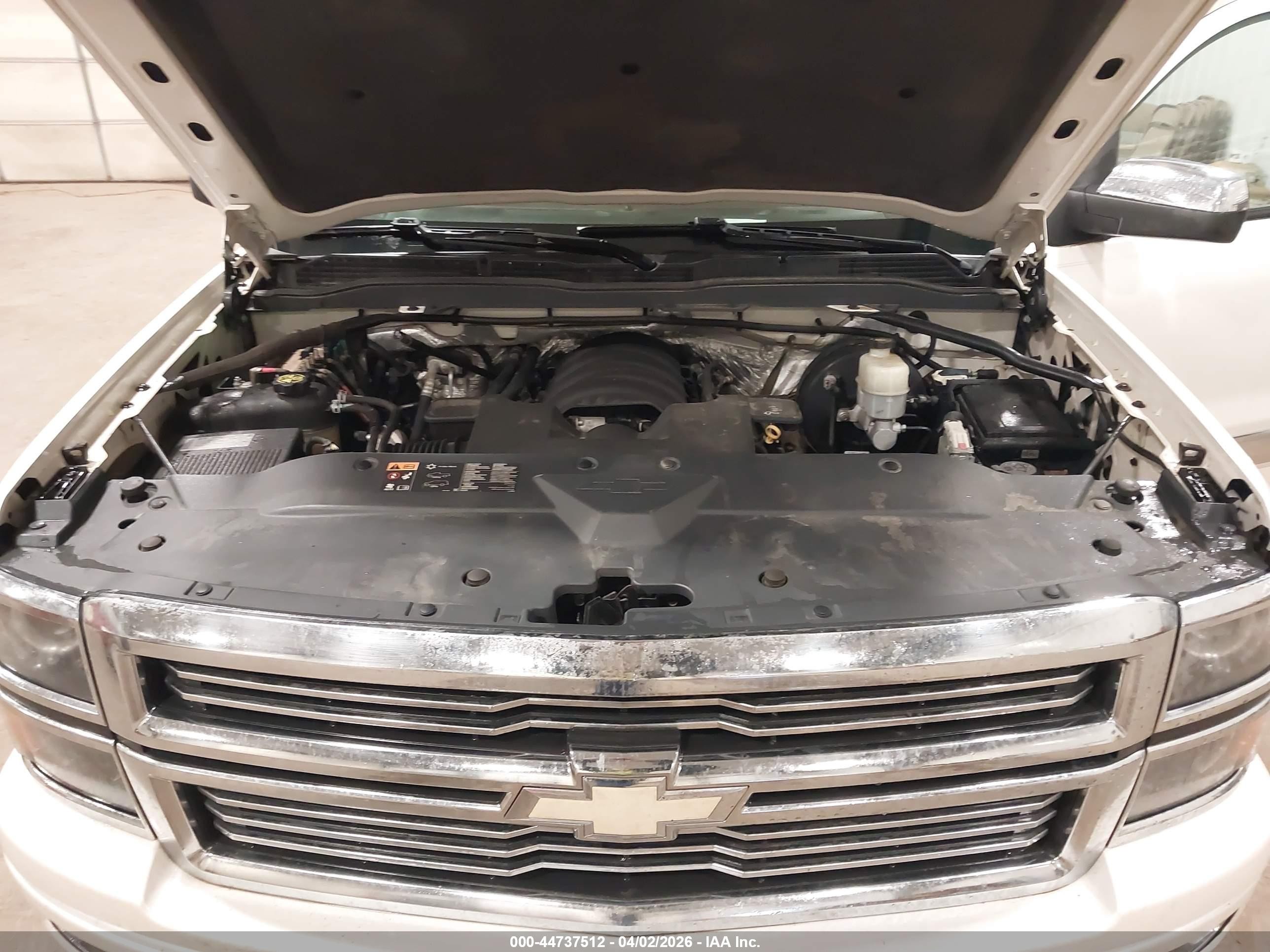 2014 Chevrolet Silverado 1500 High Country Белый vin: 3GCUKTEJ3EG514927