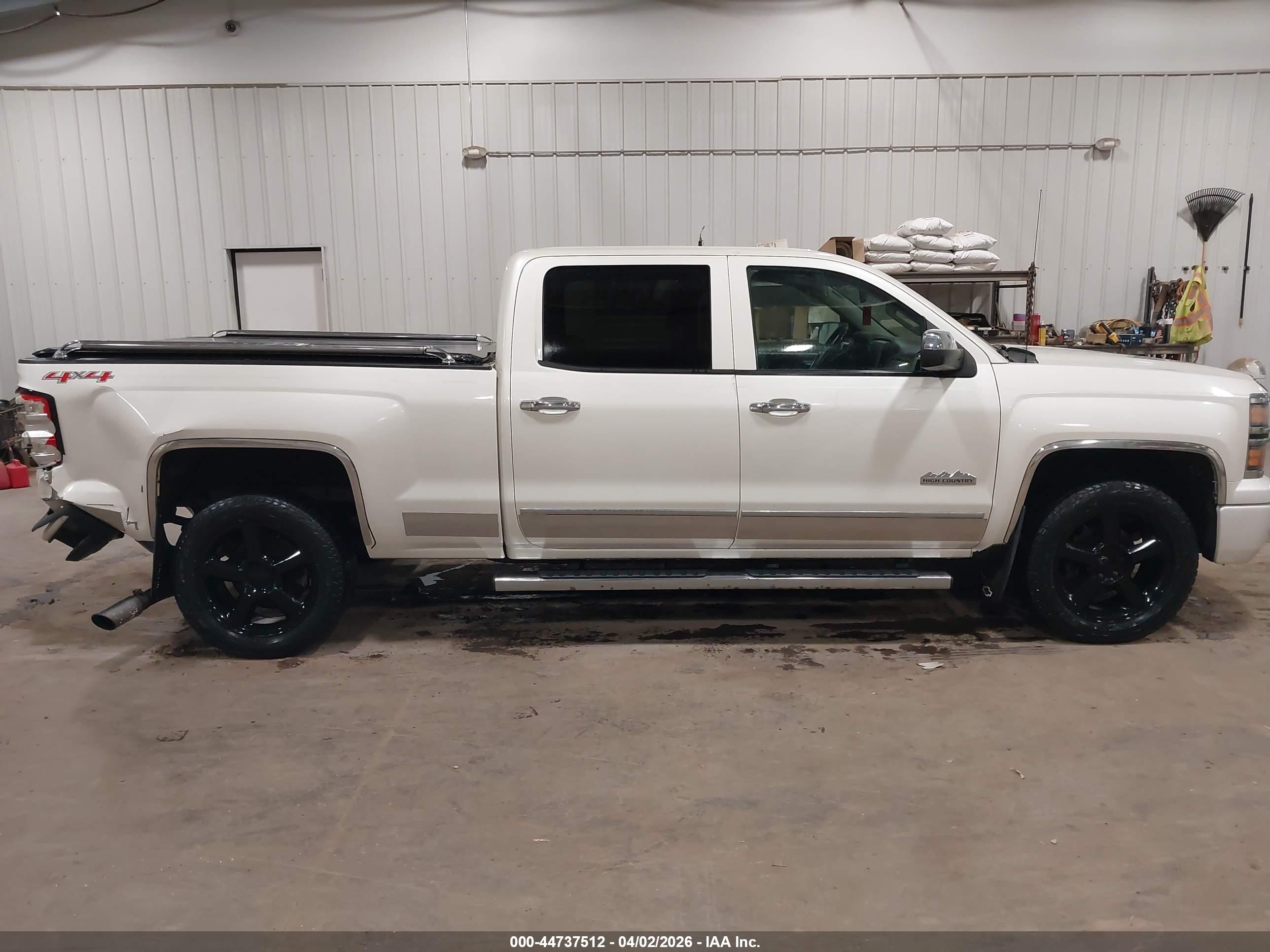 2014 Chevrolet Silverado 1500 High Country Белый vin: 3GCUKTEJ3EG514927