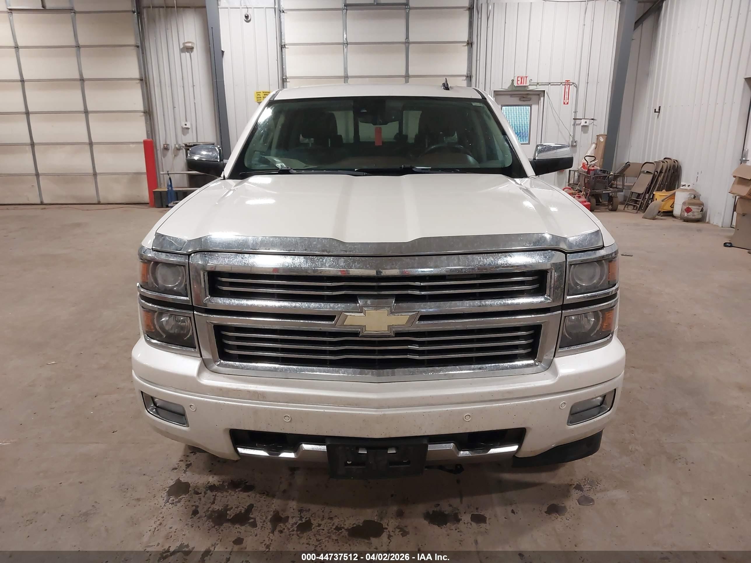 2014 Chevrolet Silverado 1500 High Country Белый vin: 3GCUKTEJ3EG514927