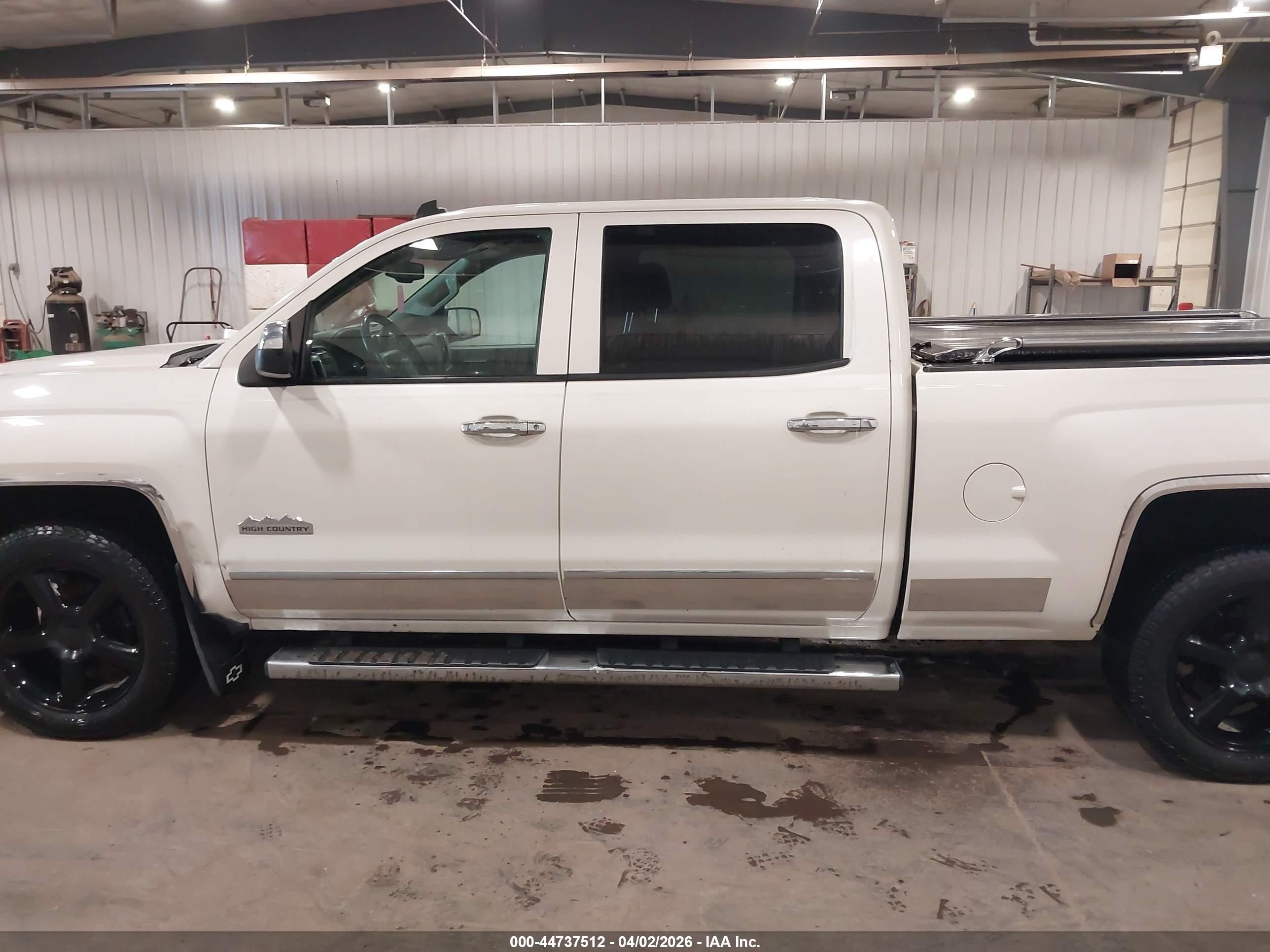 2014 Chevrolet Silverado 1500 High Country Белый vin: 3GCUKTEJ3EG514927