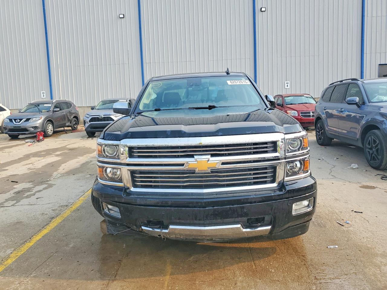 2015 Chevrolet Silverado K1500 High Country Black vin: 3GCUKTEJ5FG323026