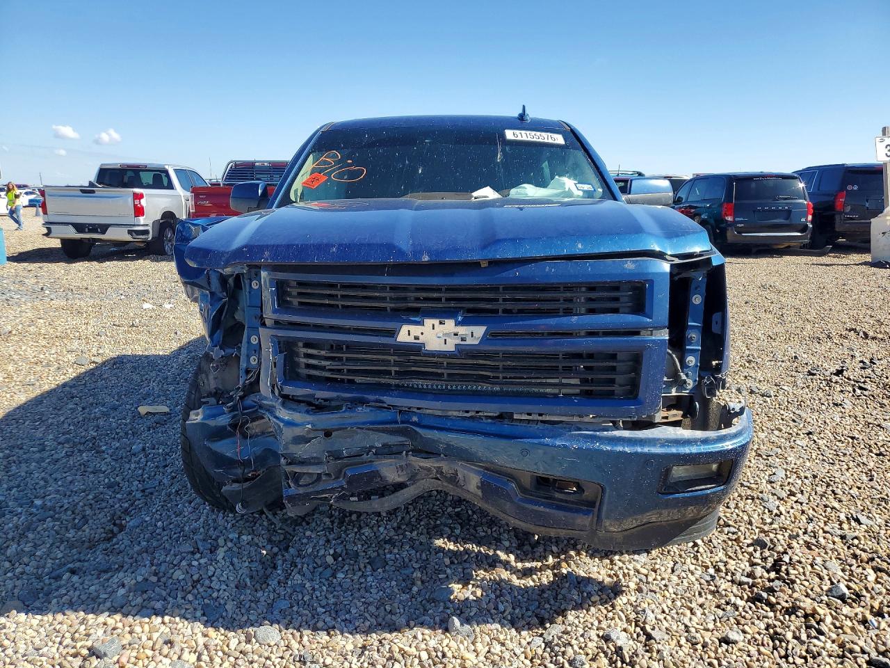 2015 Chevrolet Silverado K1500 High Country Синий vin: 3GCUKTEJ9FG531670