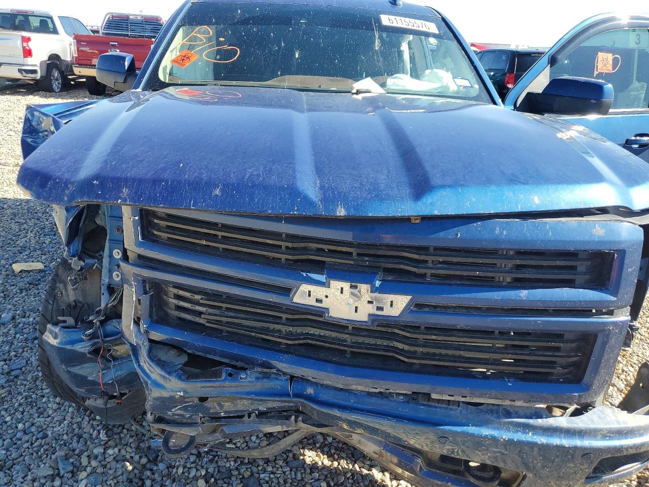2015 Chevrolet Silverado K1500 High Country Синий vin: 3GCUKTEJ9FG531670