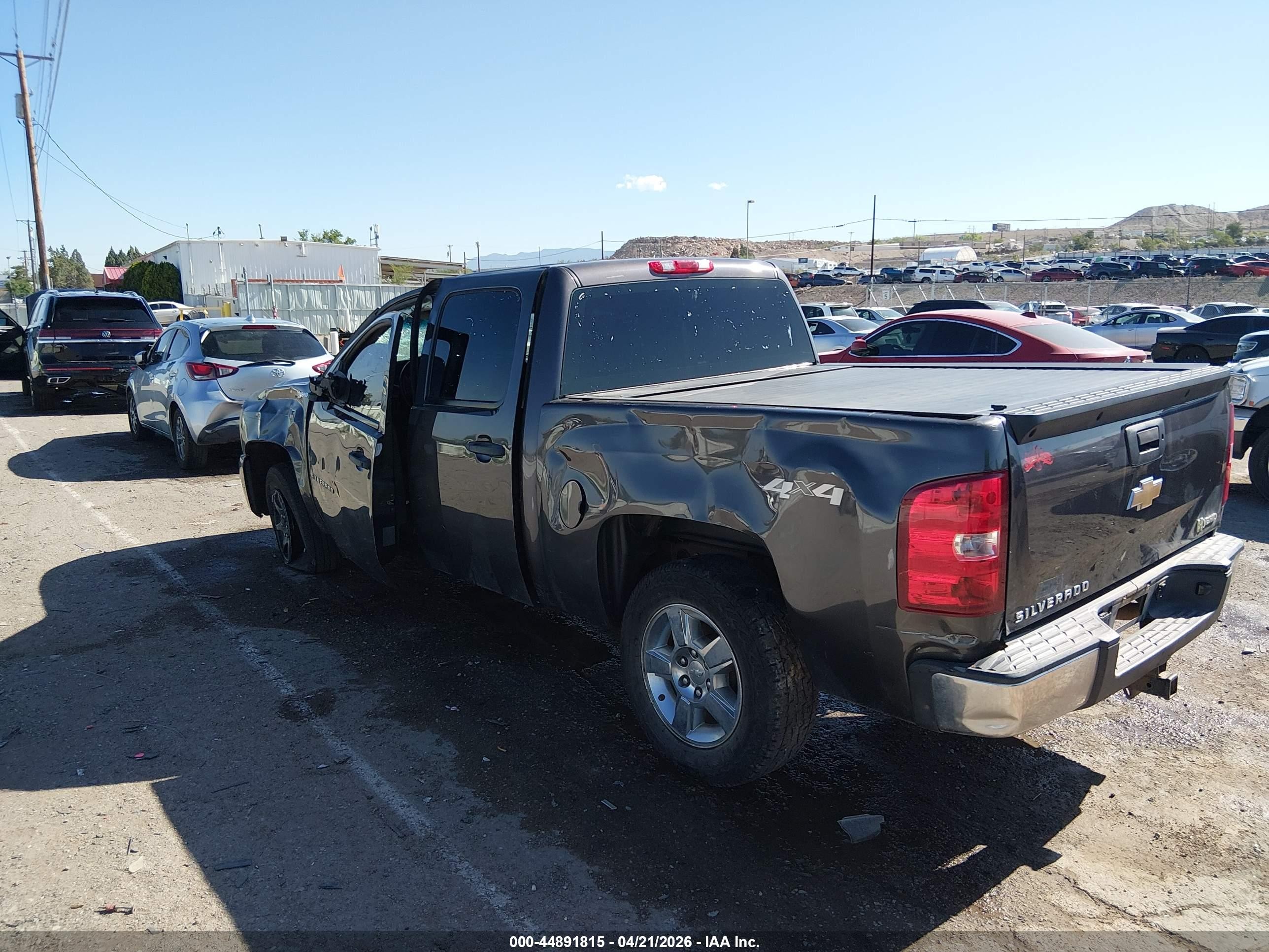2011 Chevrolet Silverado 1500 Hybrid 1hy Gray vin: 3GCUKUEJ6BG103684