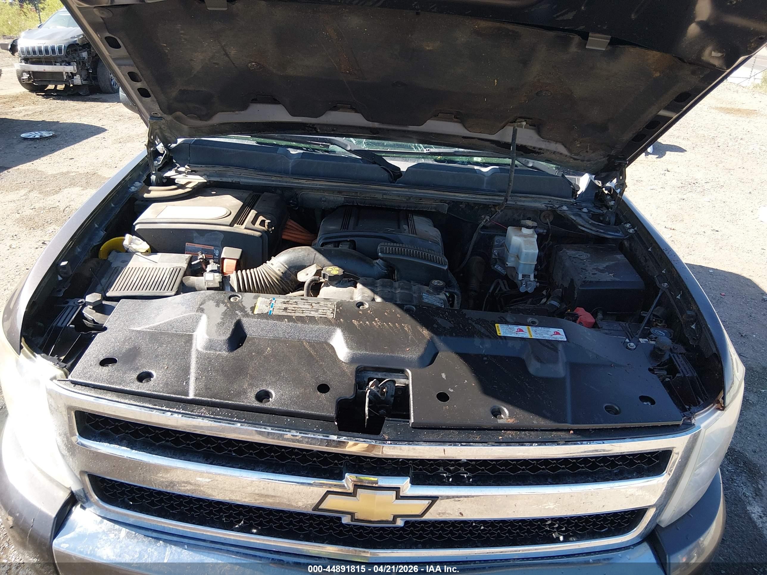 2011 Chevrolet Silverado 1500 Hybrid 1hy Gray vin: 3GCUKUEJ6BG103684