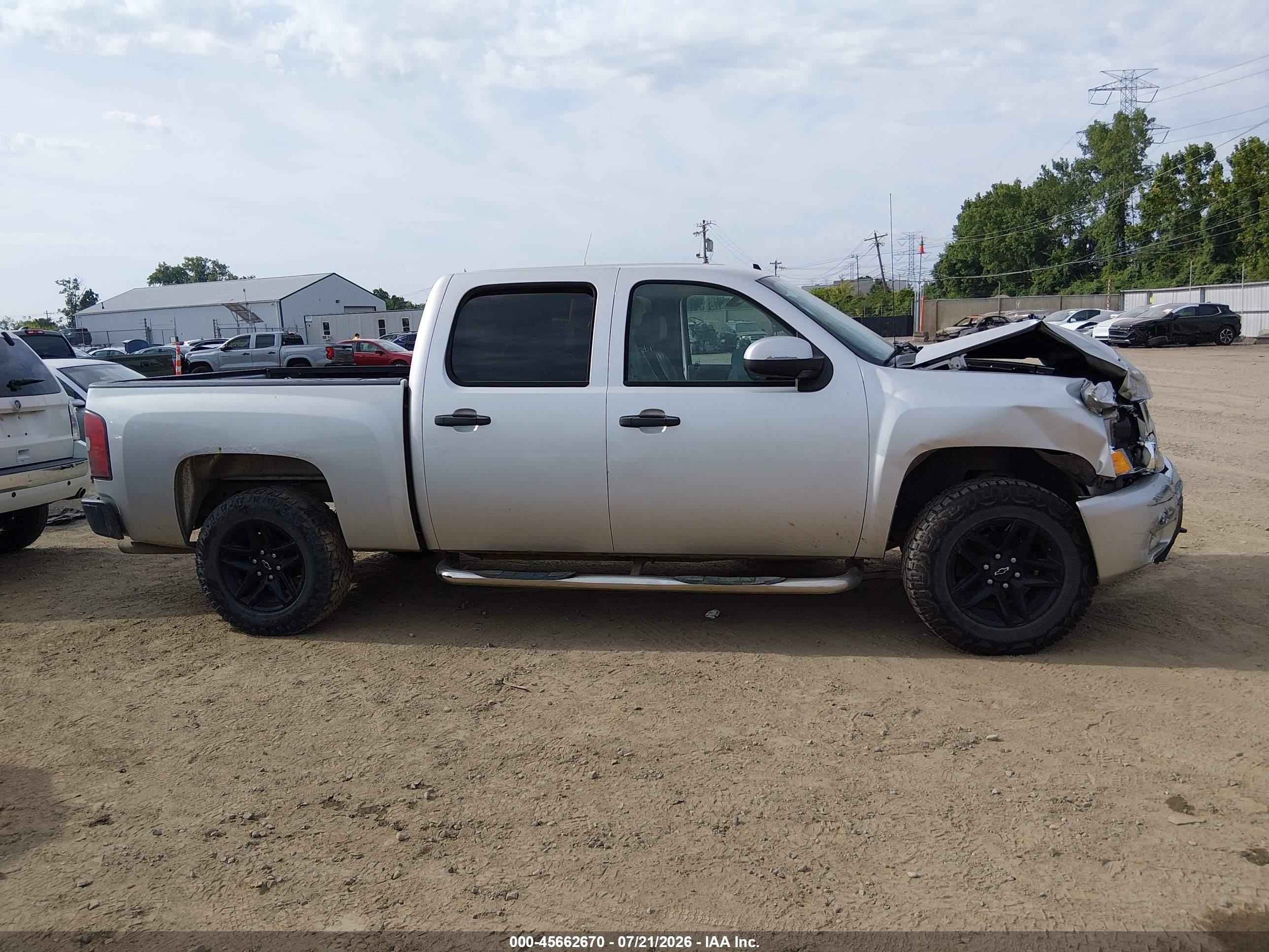 2011 Chevrolet Silverado 1500 Hybrid 2hy Серый vin: 3GCUKUEJ8BG240402