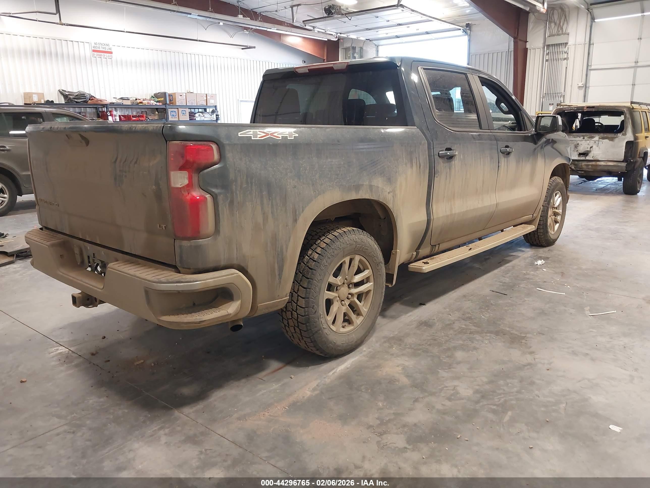 2019 Chevrolet Silverado 1500 Lt Blue vin: 3GCUYDED1KG281026