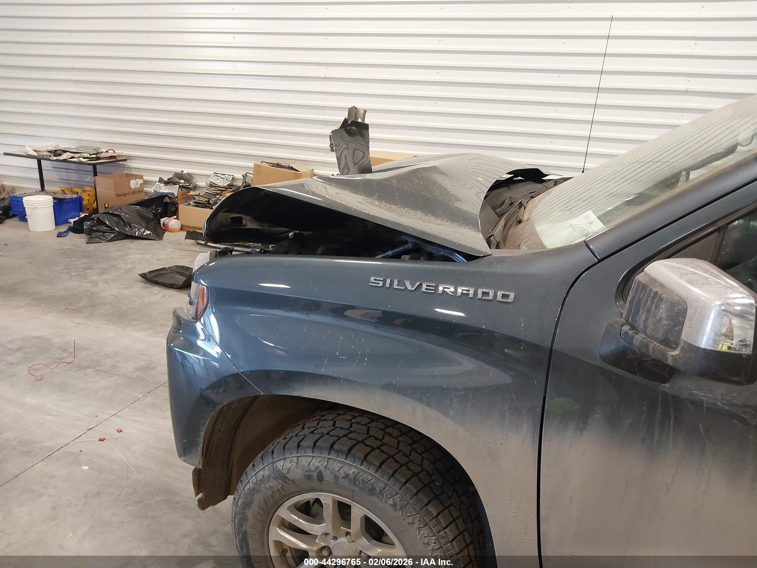 2019 Chevrolet Silverado 1500 Lt Blue vin: 3GCUYDED1KG281026