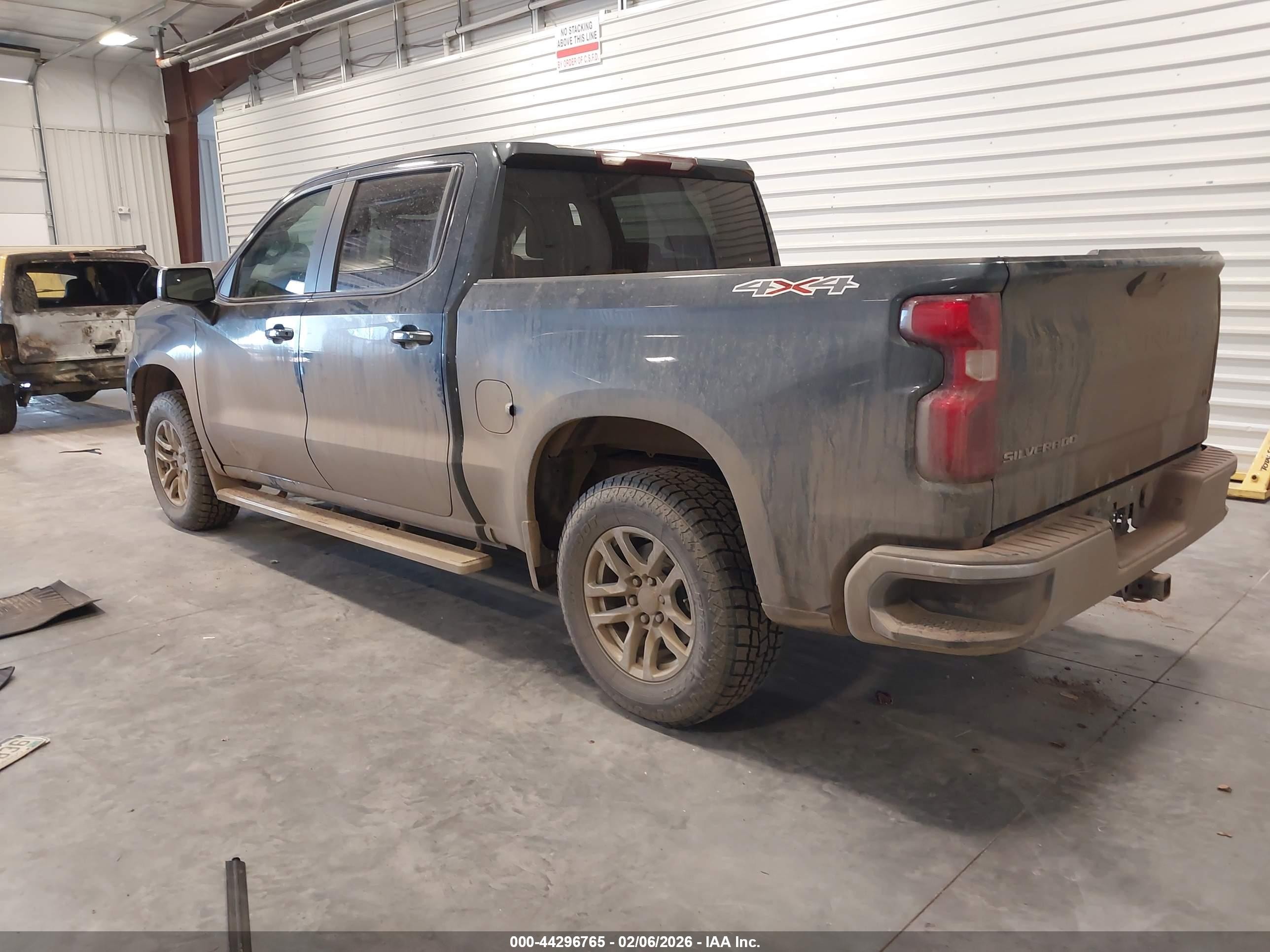 2019 Chevrolet Silverado 1500 Lt Blue vin: 3GCUYDED1KG281026