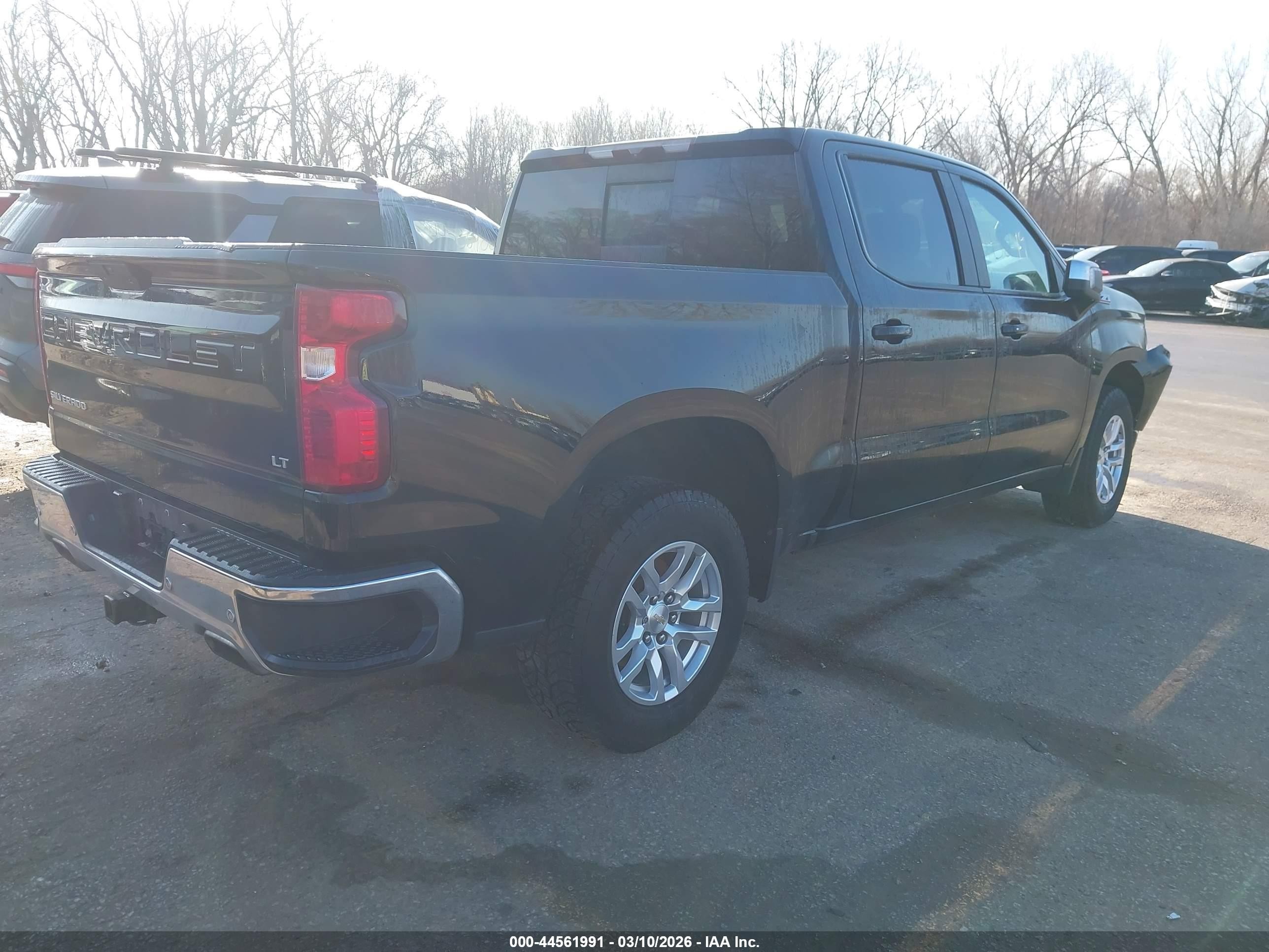 2020 Chevrolet Silverado 1500 4wd  Short Bed Lt Black vin: 3GCUYDED1LG429063