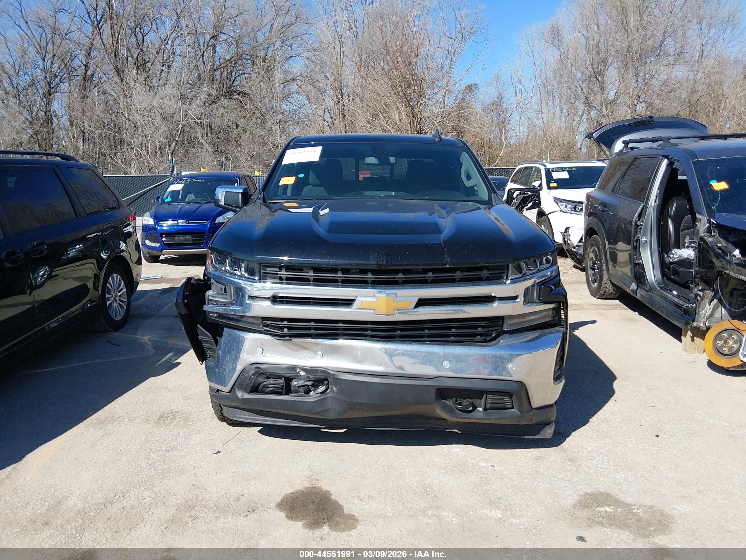 2020 Chevrolet Silverado 1500 4wd  Short Bed Lt Black vin: 3GCUYDED1LG429063