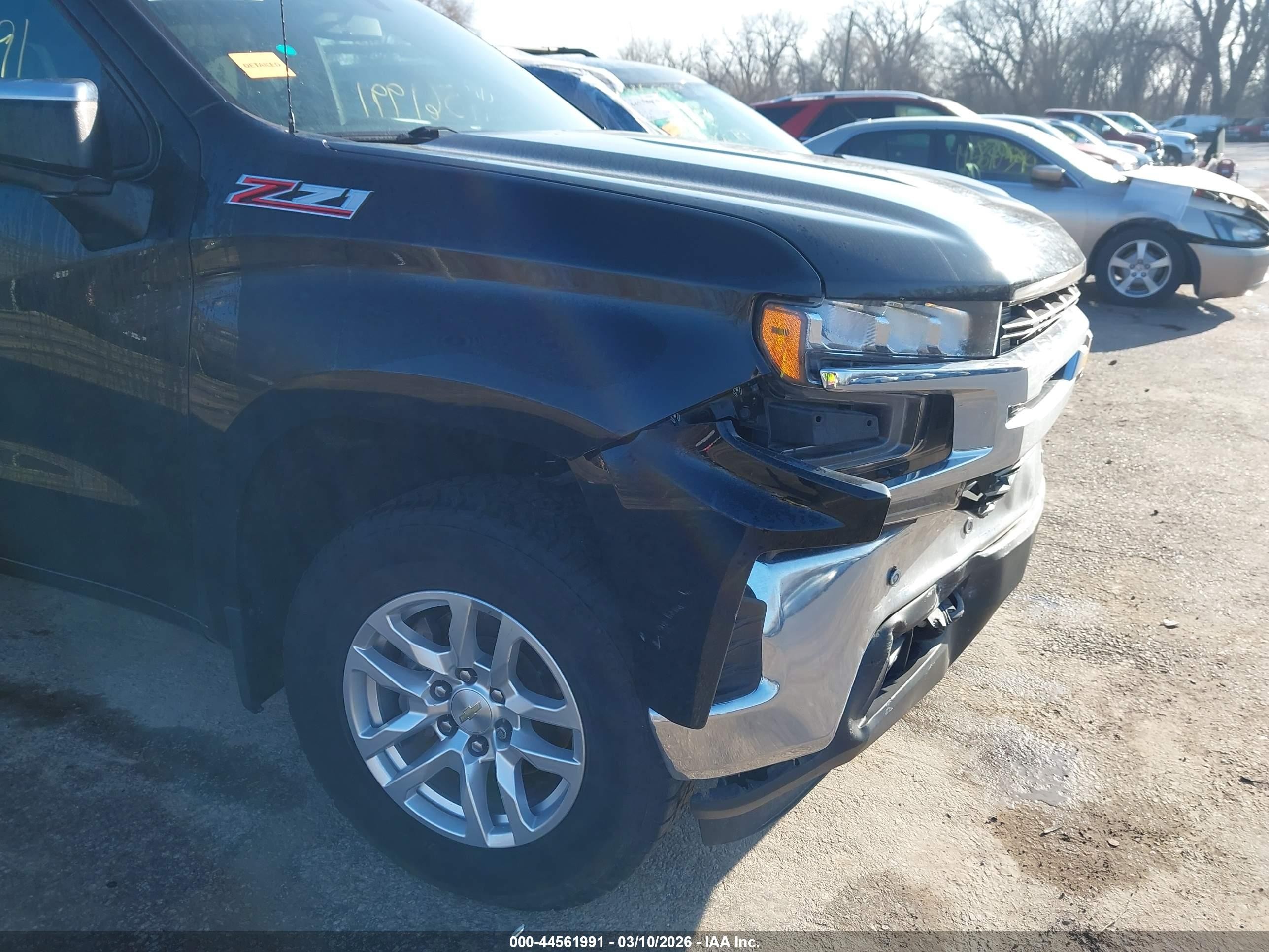 2020 Chevrolet Silverado 1500 4wd  Short Bed Lt Black vin: 3GCUYDED1LG429063