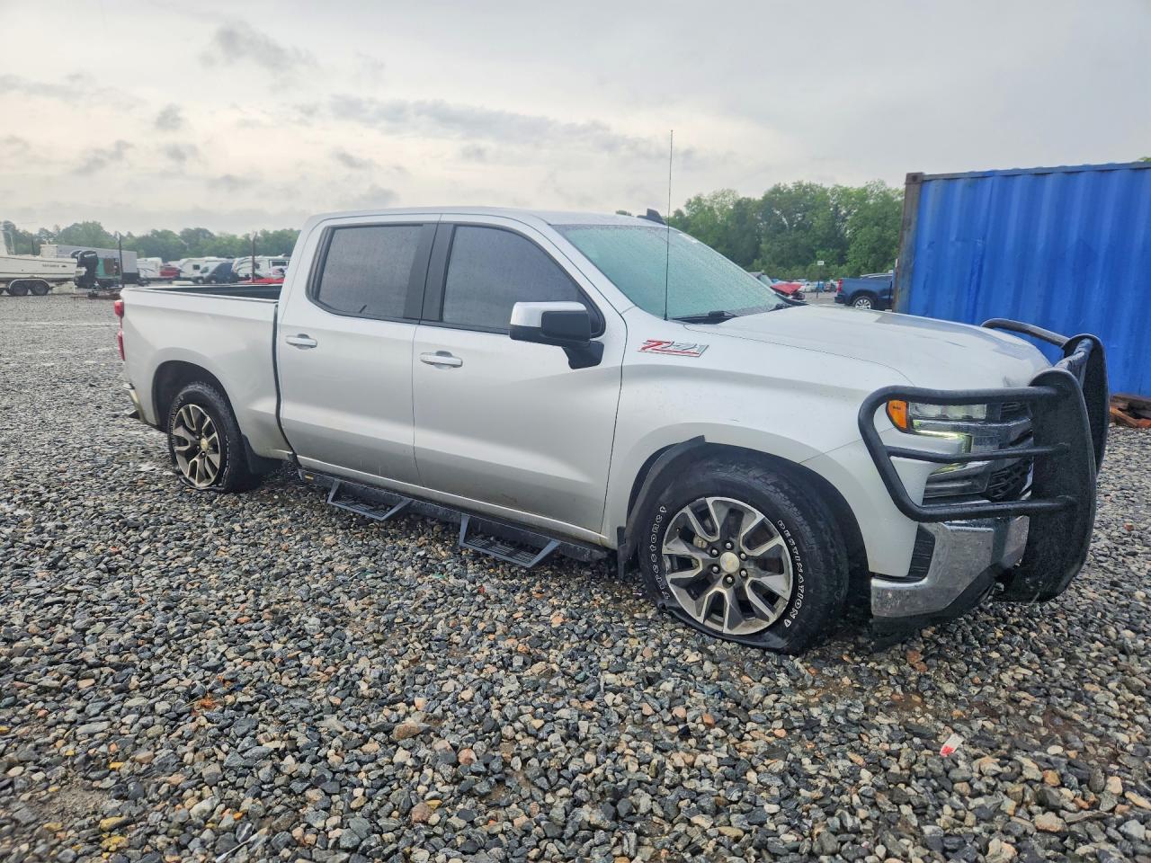 2021 Chevrolet Silverado K1500 Lt Gray vin: 3GCUYDED3MG123726