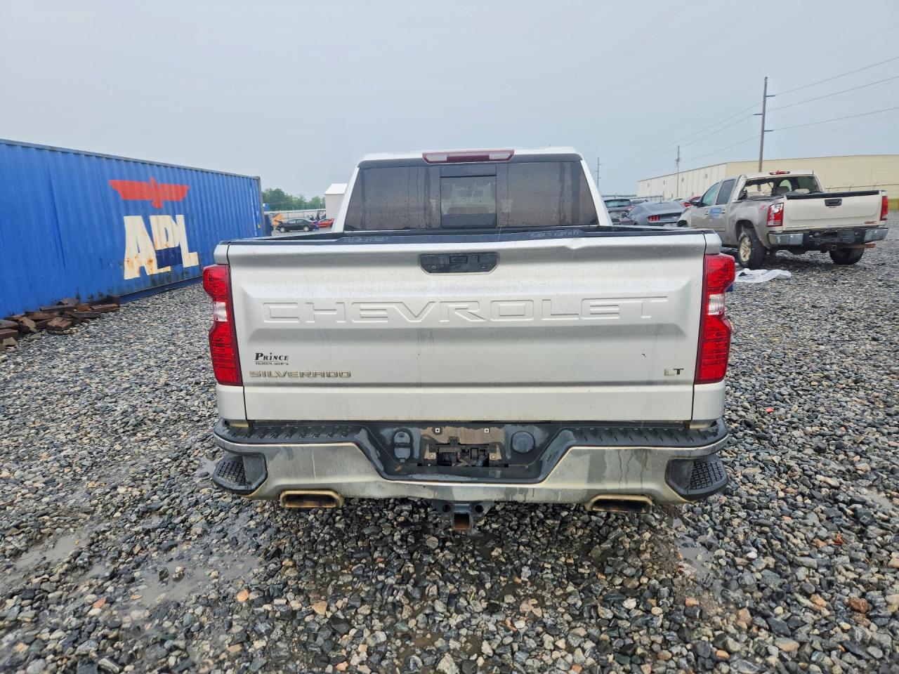2021 Chevrolet Silverado K1500 Lt Gray vin: 3GCUYDED3MG123726