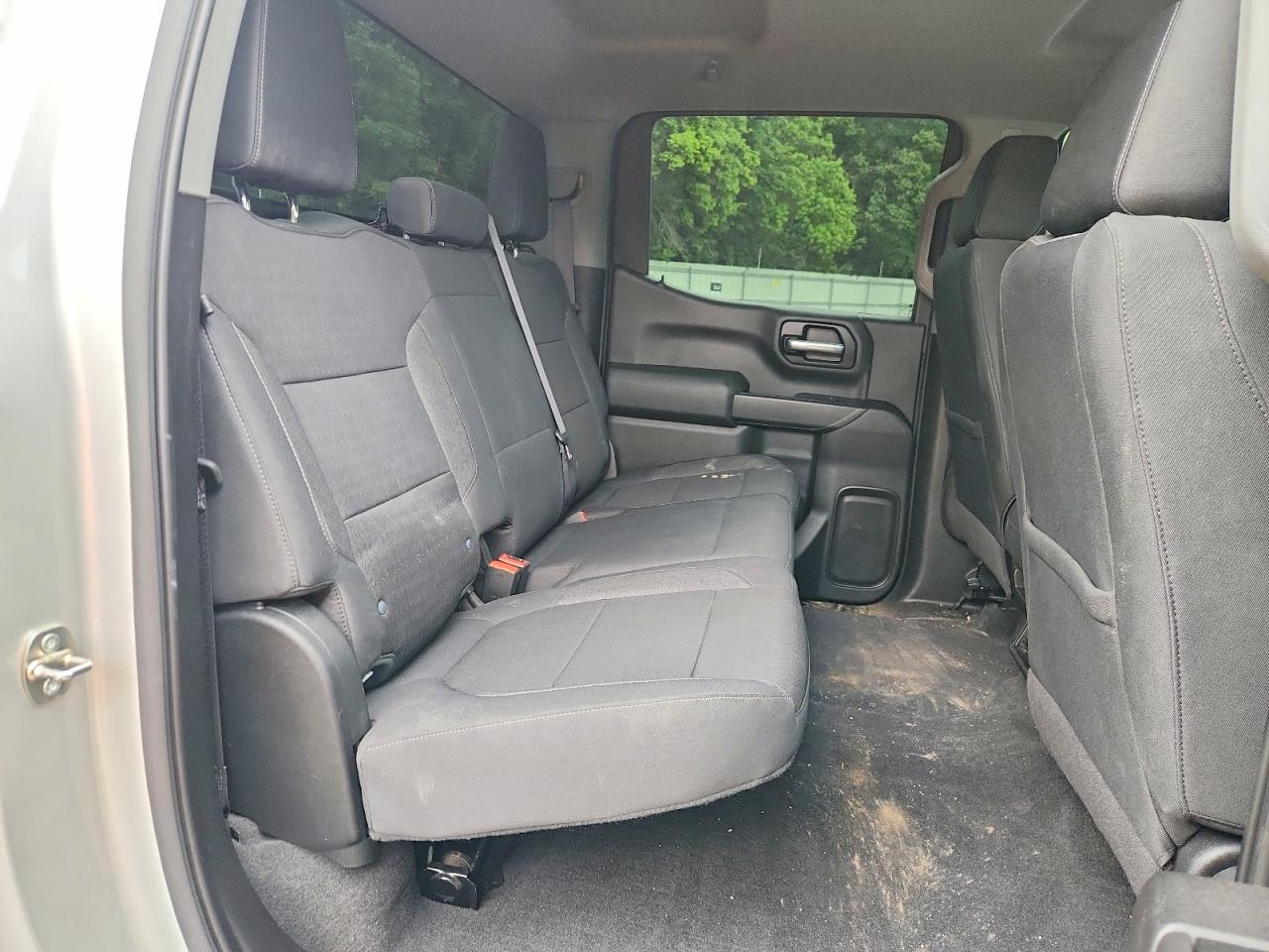 2020 Chevrolet Silverado K1500 Lt Silver vin: 3GCUYDED5LG201518
