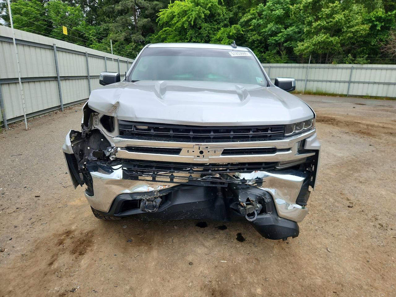2020 Chevrolet Silverado K1500 Lt Silver vin: 3GCUYDED5LG201518
