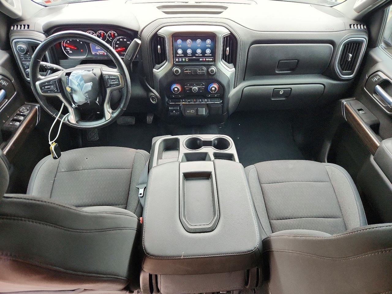 2020 Chevrolet Silverado K1500 Lt Silver vin: 3GCUYDED5LG201518