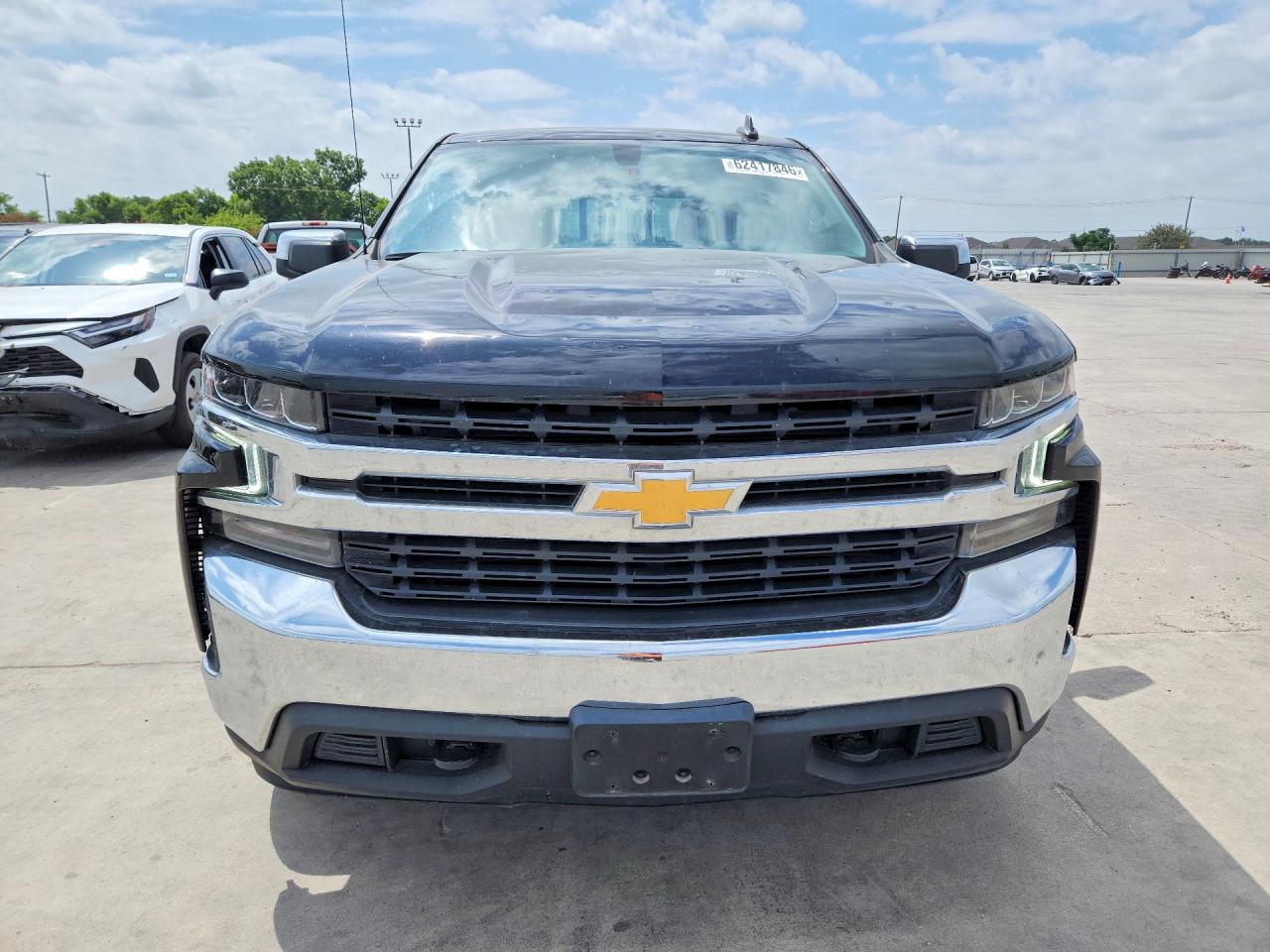 2021 Chevrolet Silverado K1500 Lt Black vin: 3GCUYDED6MG390875
