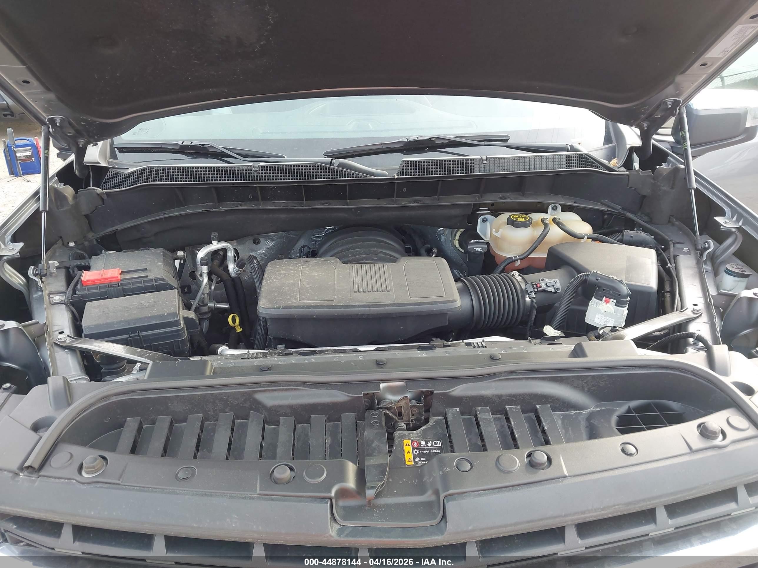 2022 Chevrolet Silverado Ltd K1500 Lt Серебряный vin: 3GCUYDED9NG130293