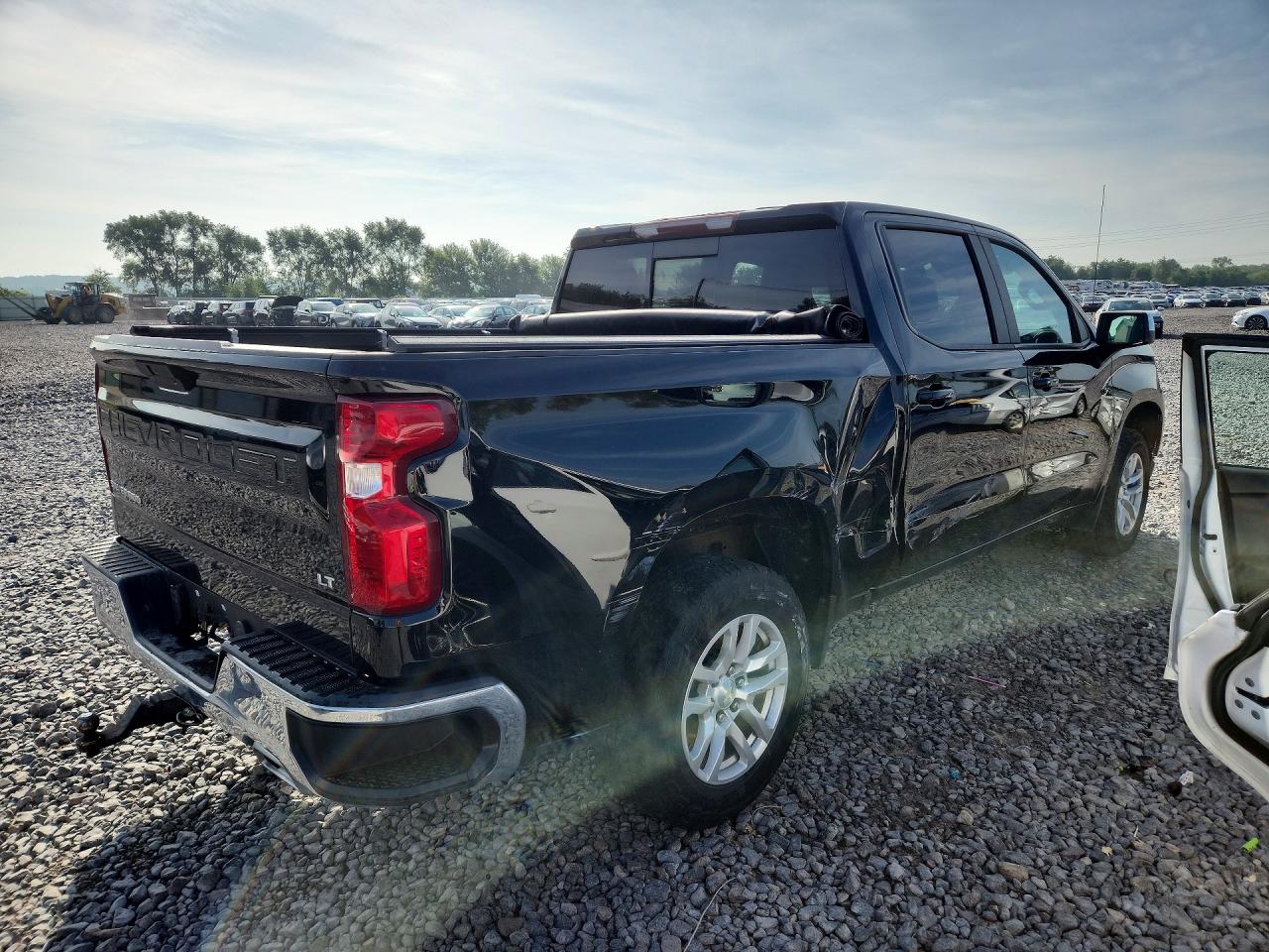 2021 Chevrolet Silverado K1500 Lt Black vin: 3GCUYDET3MG339129
