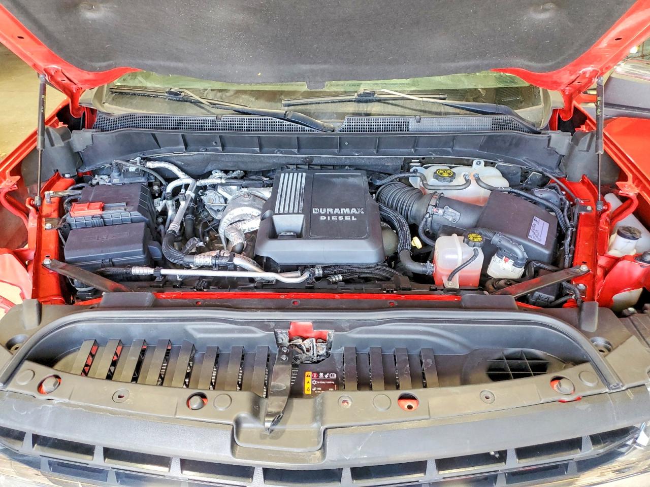 2020 Chevrolet Silverado K1500 Lt Red vin: 3GCUYDET4LG421059